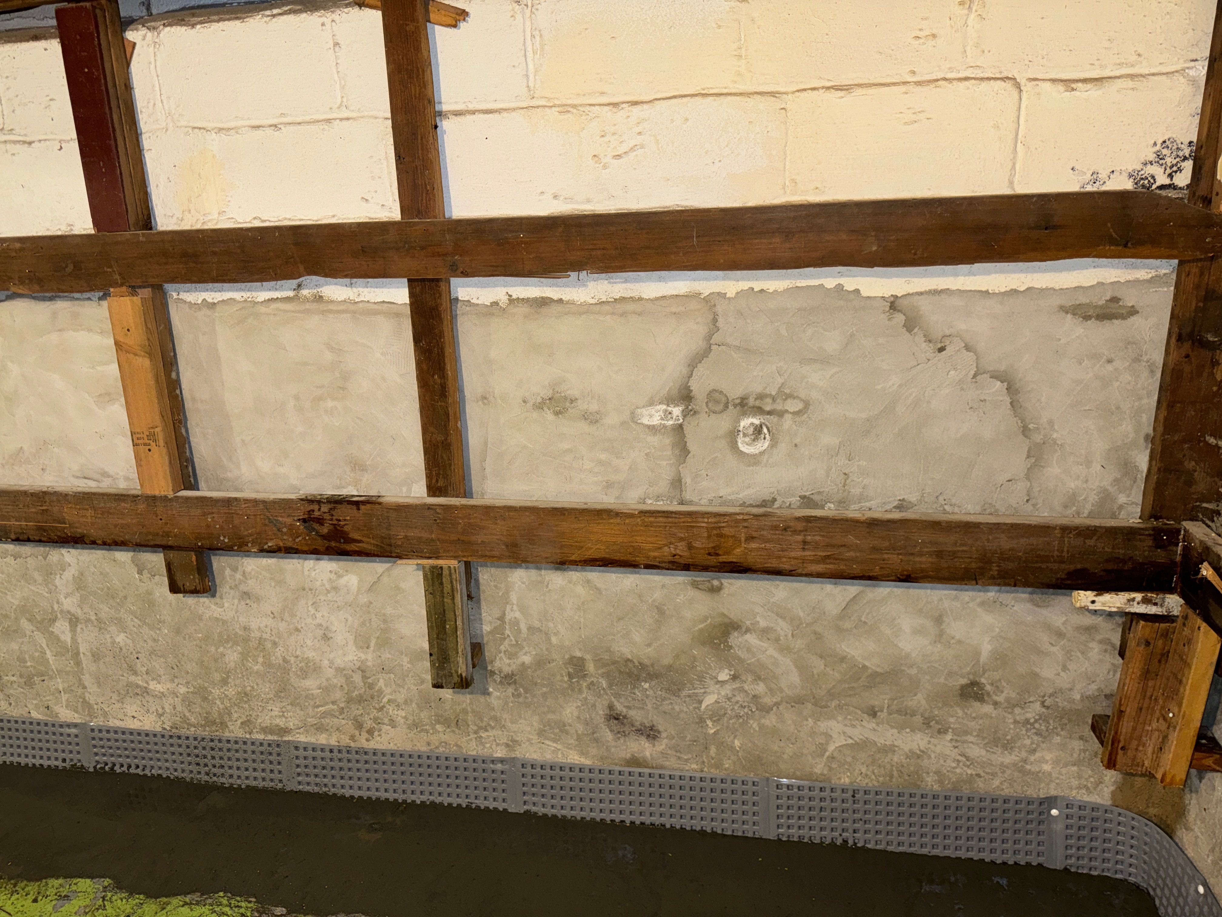 Interior French Drain & Mold Remediation Little Falls NJ by Pure Service Pro, LLC 