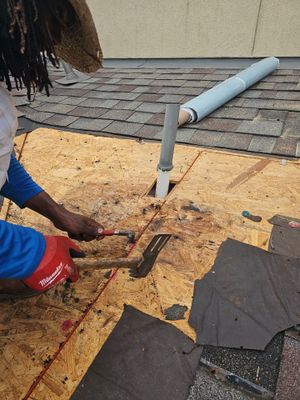 Residential Roofing Repair using Owen's Corning Duration (Lifetime) Shingles