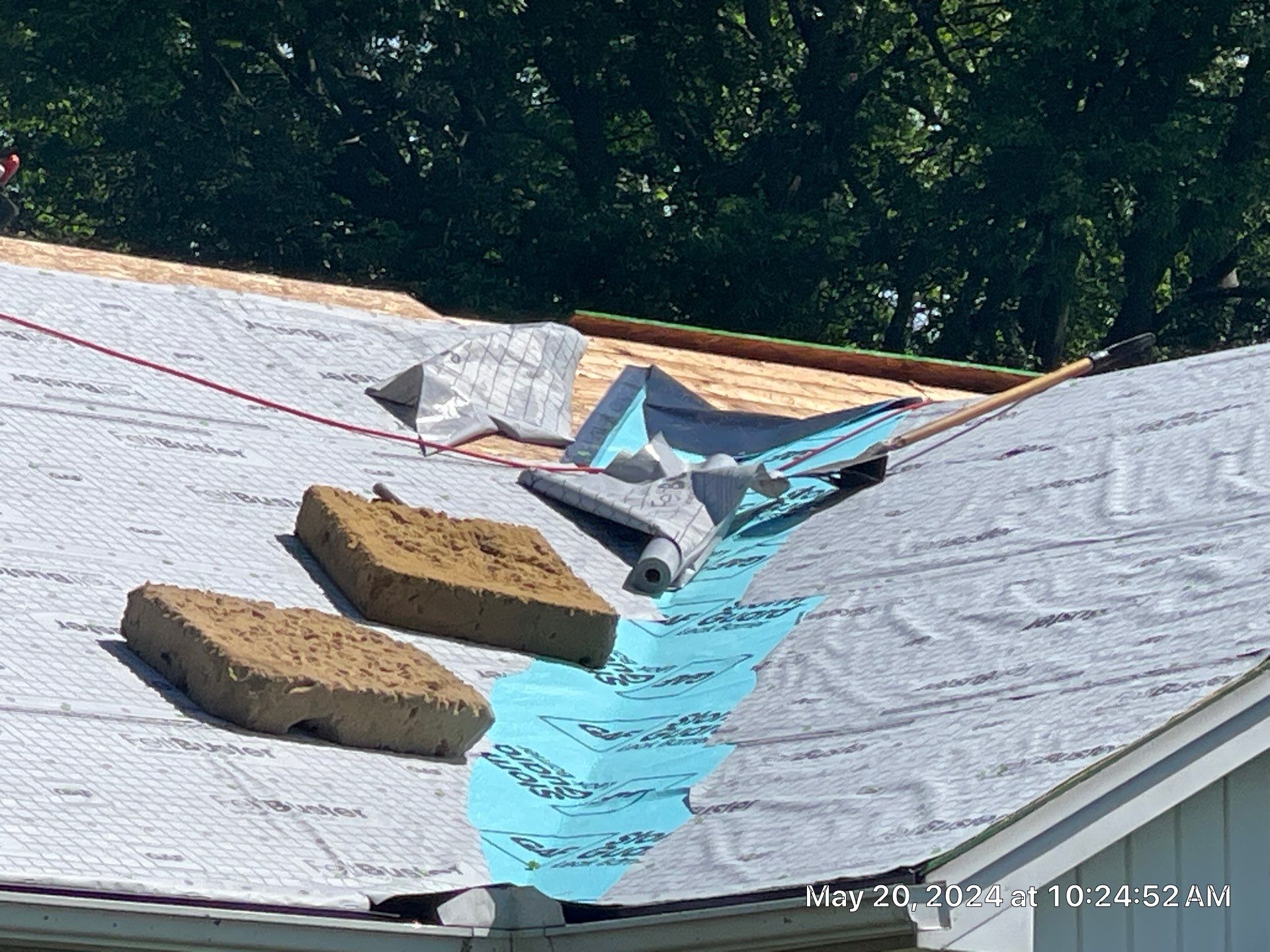 Residential Roofing Installation using GAF Timberline HDZ in Pewter Gray by Undersun Roofing 
