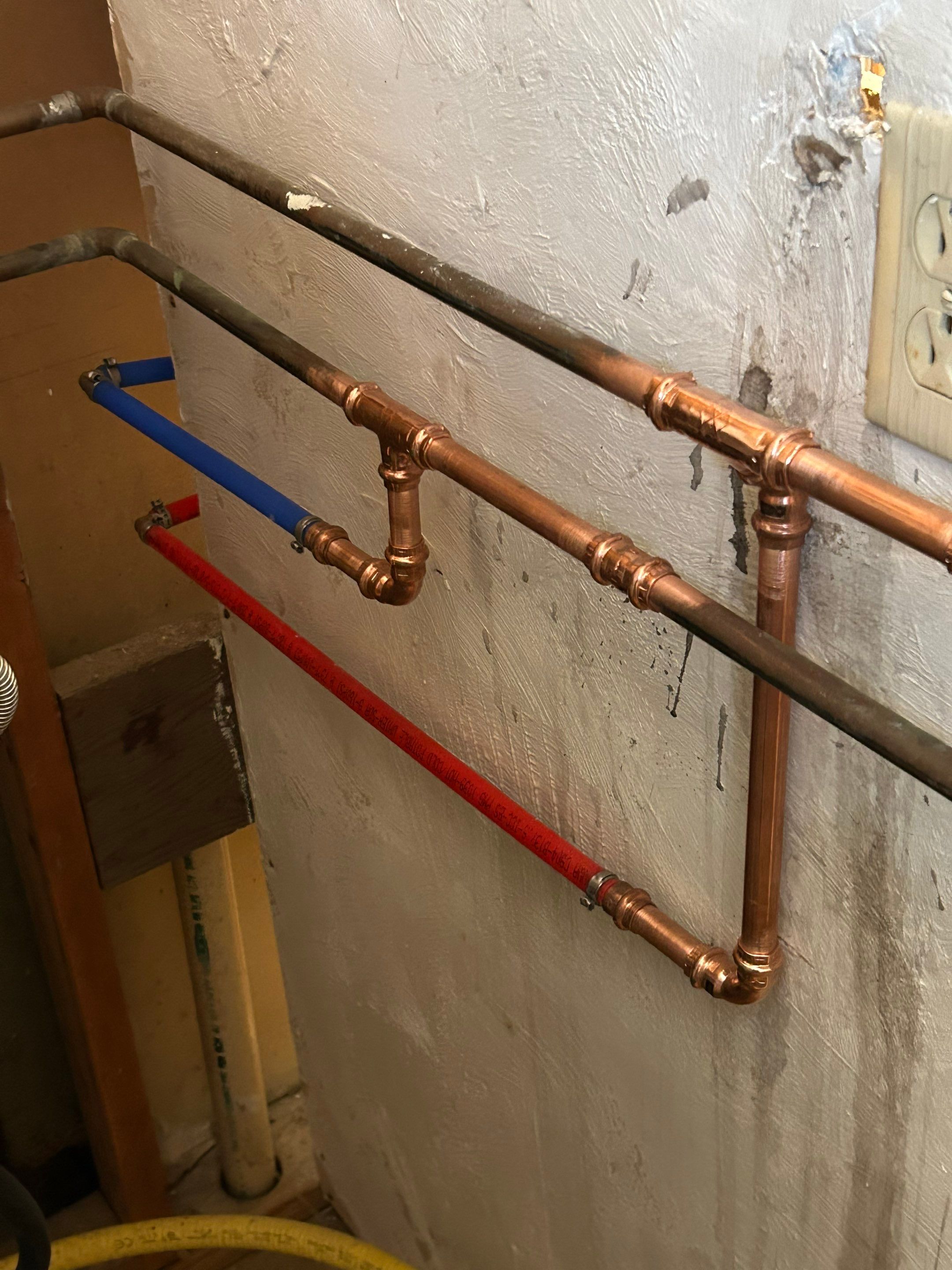 Repipe with new fixtures  by Fisher Plumbing