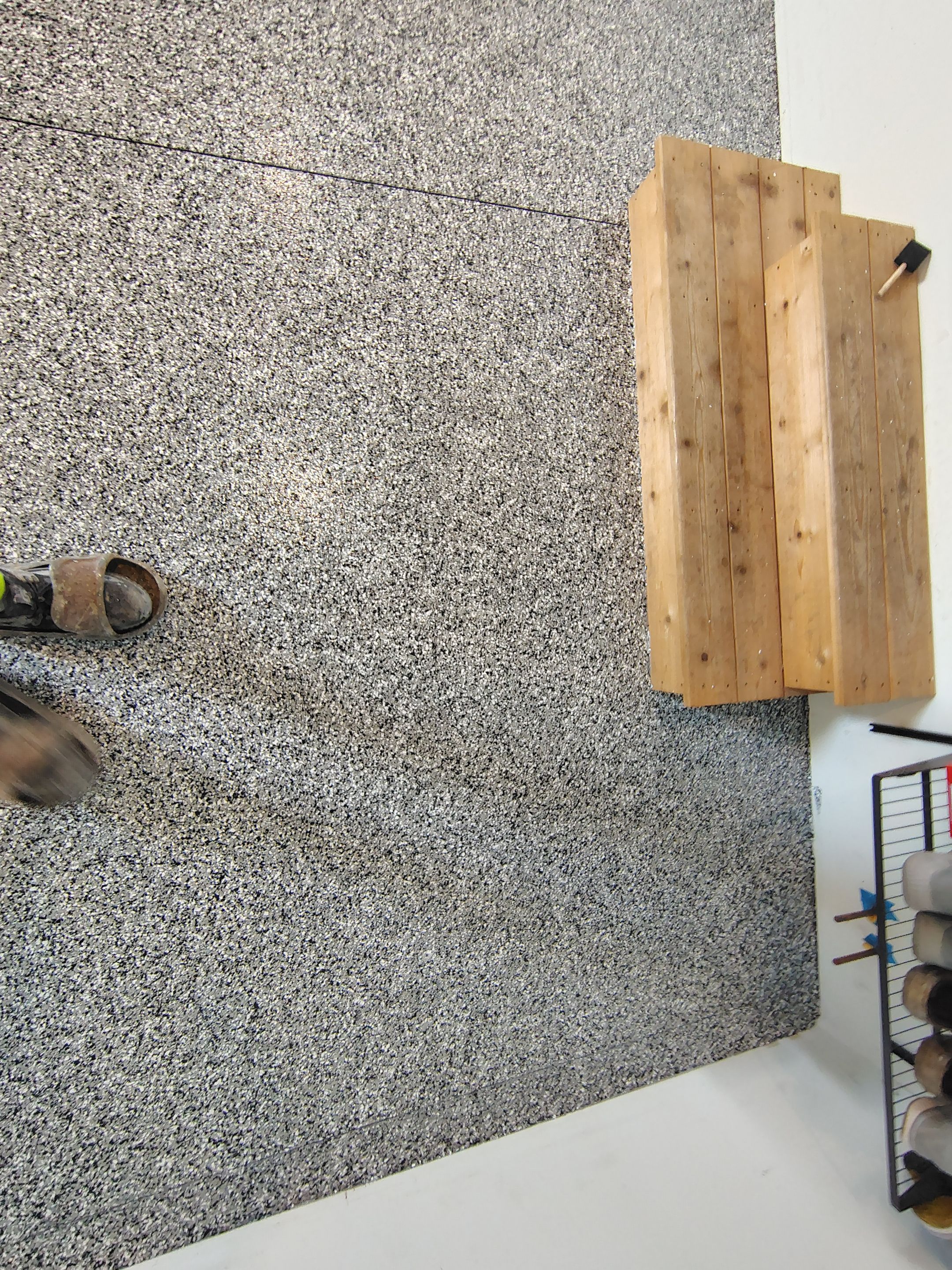 Dell Rapids Multi-Car Garage Concrete Floor Coating and Repair by Select Painting, Coatings & Garage Cabinets