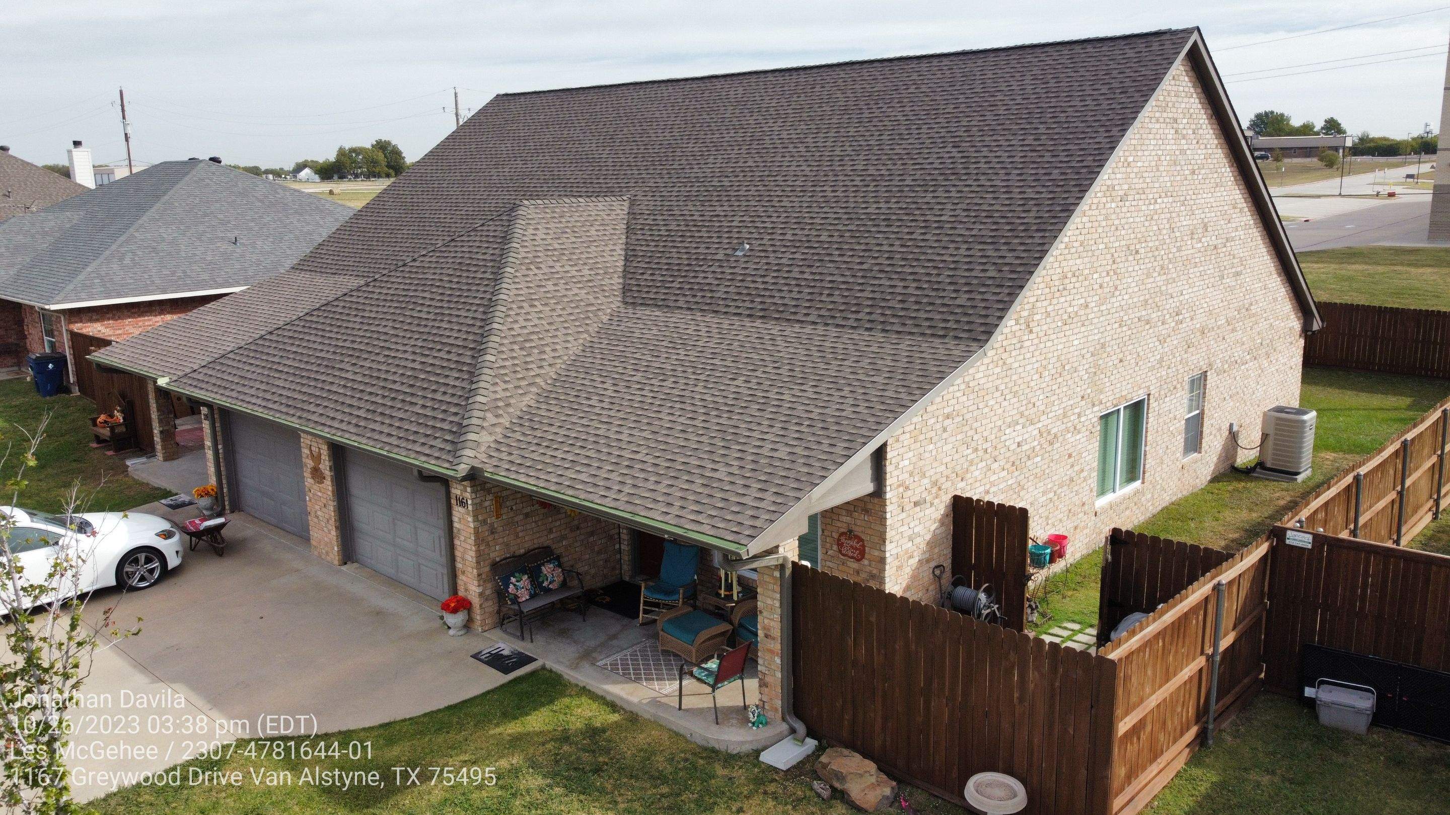 Project in Van Alstyne by Zeus Exteriors
