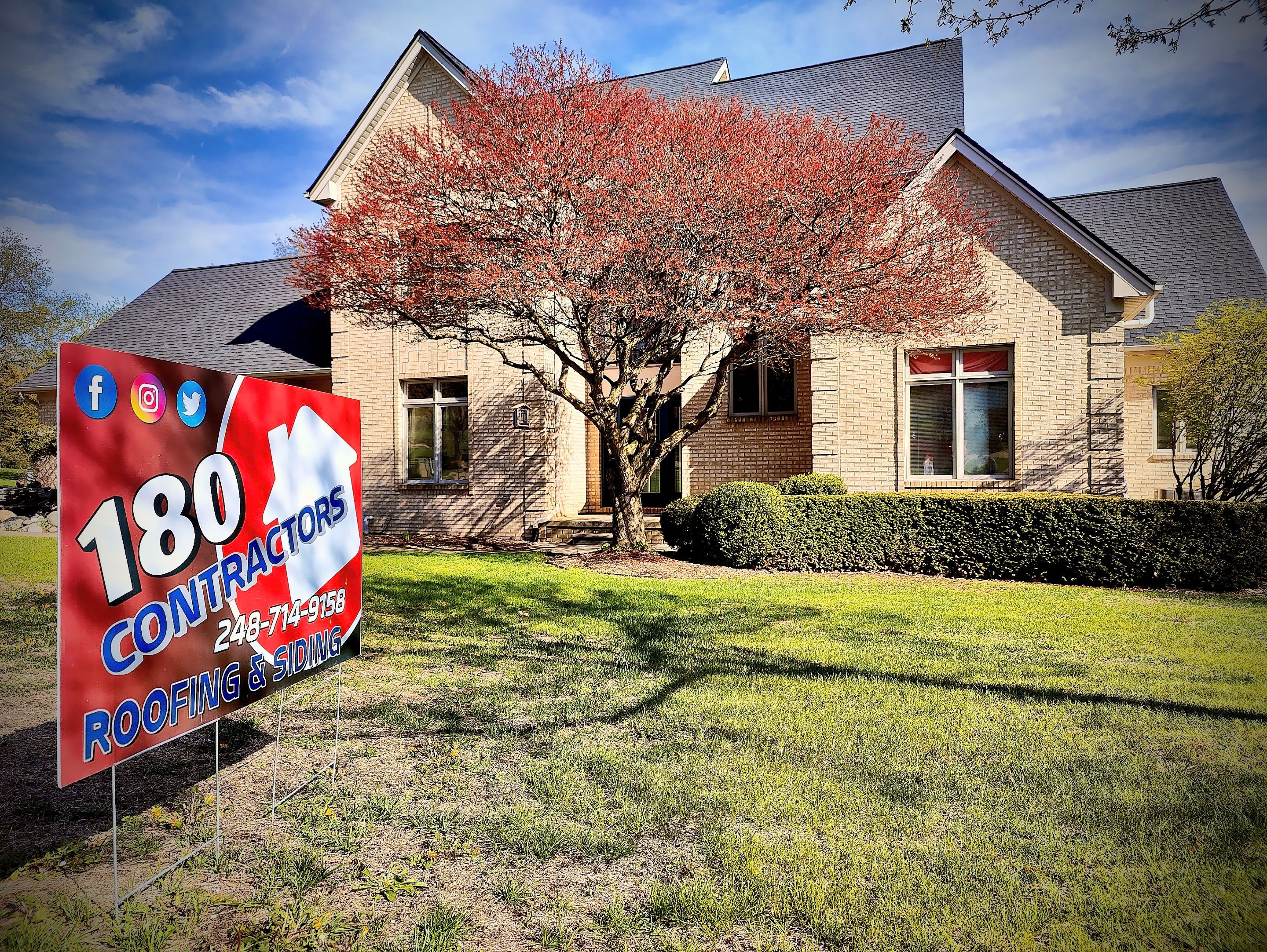 Siding Replacement using Alside Mountain Fern by 180 Contractors