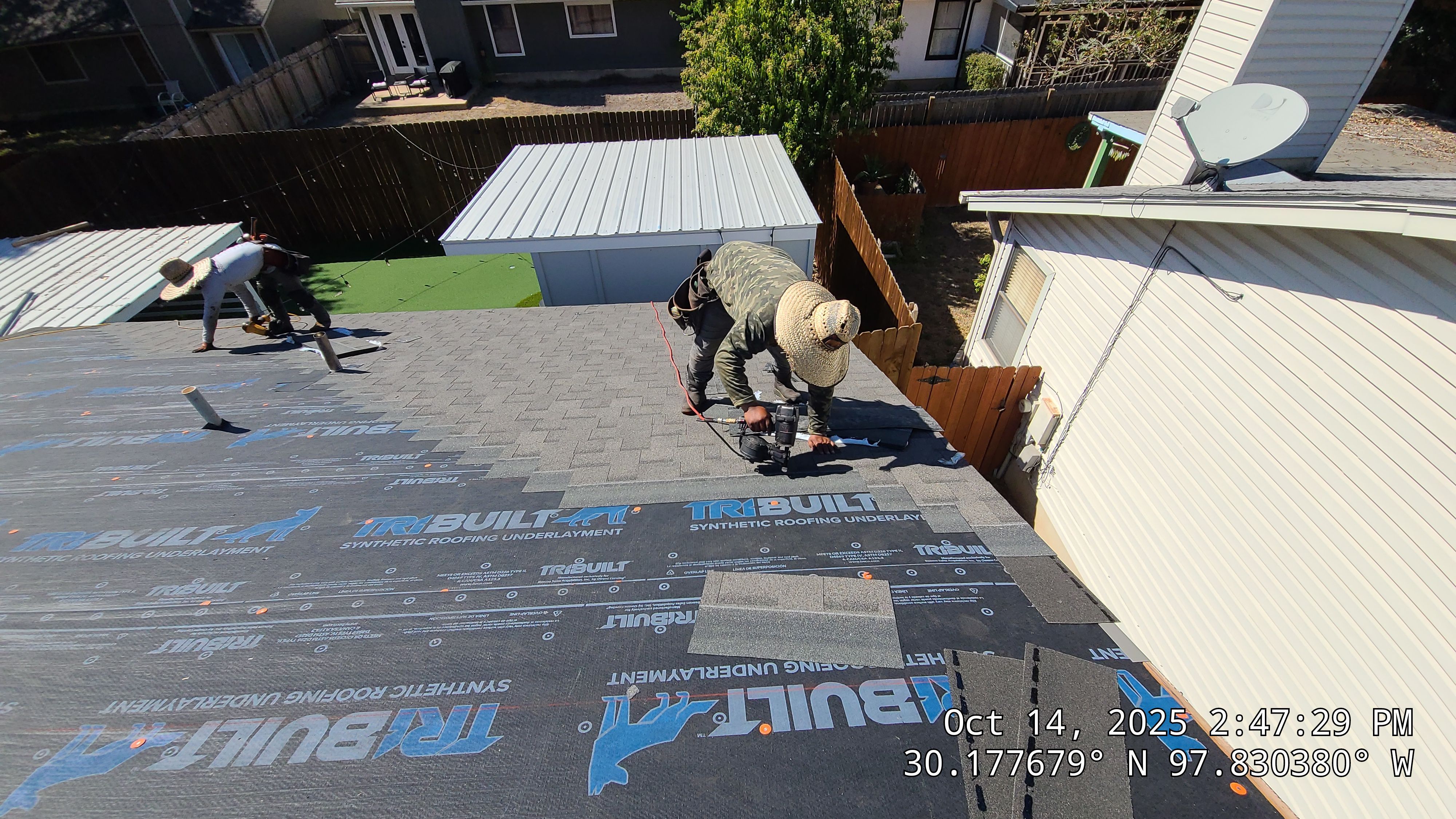 Residential Roof Replacement and Decking Repair in Austin by Caliber Restoration LLC