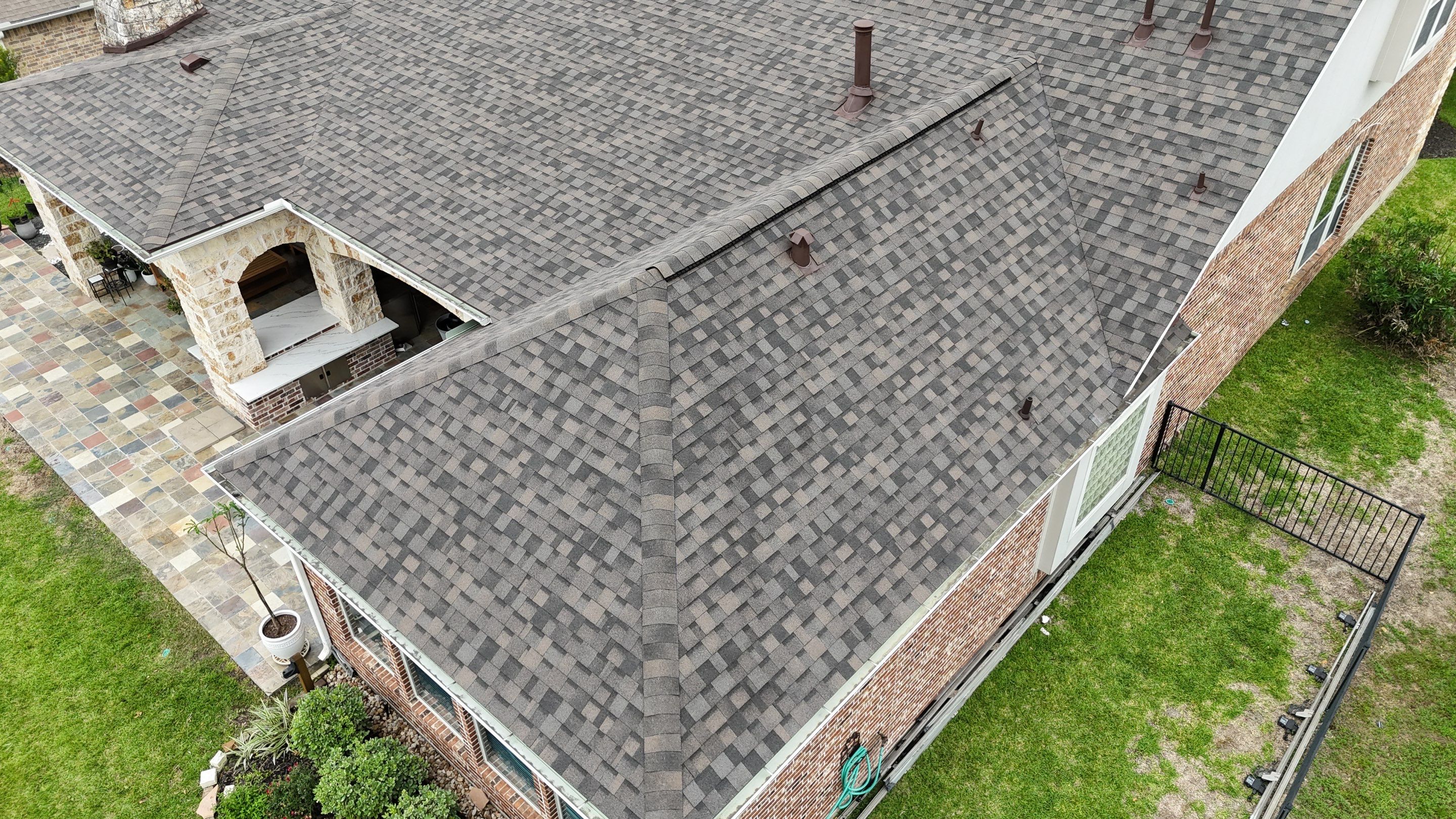 Residential Roofing Installation using IKO Dynasty by Core Four Roofing