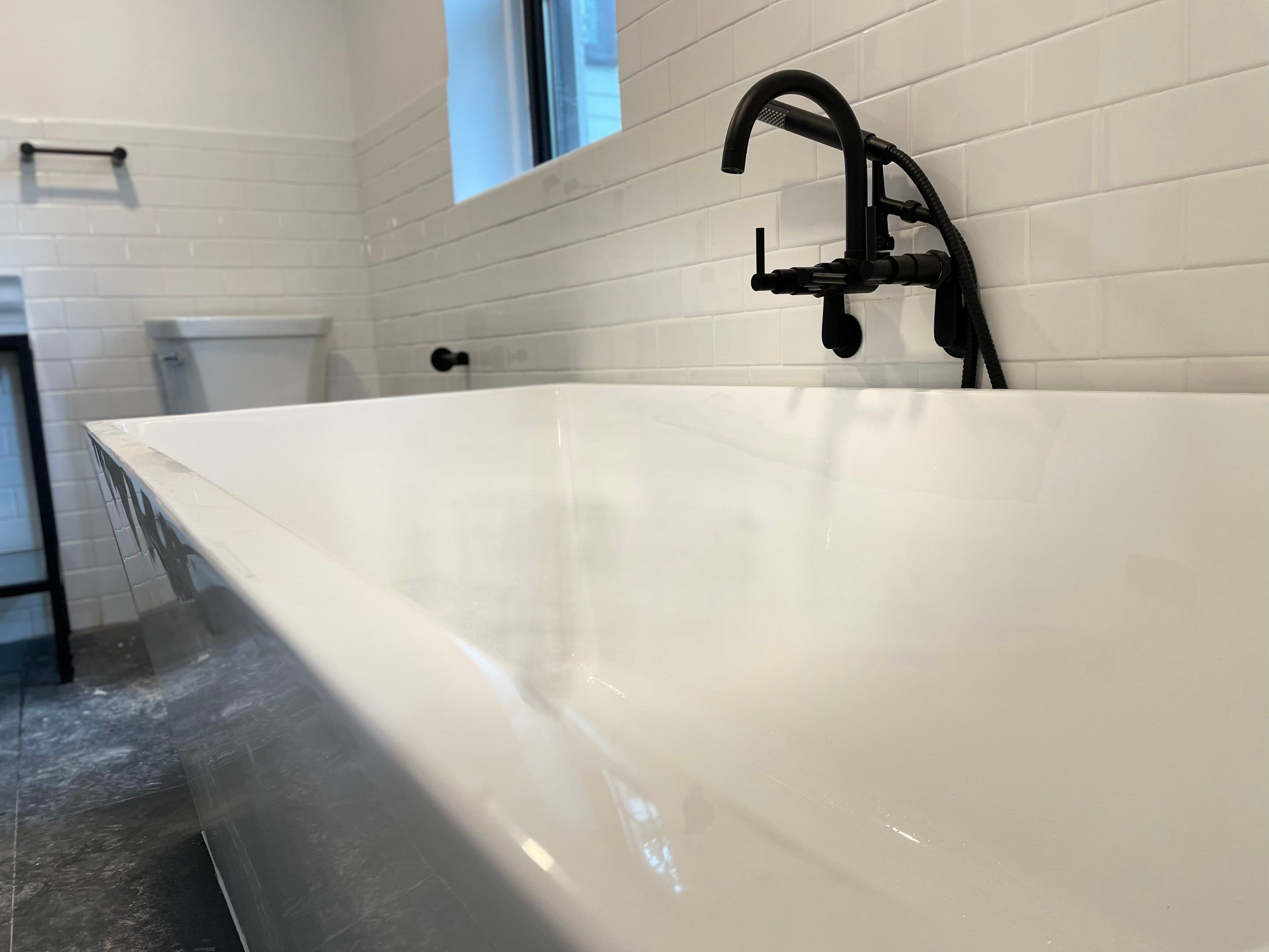 Basement Remodel using Tile by Home Concepts Construction