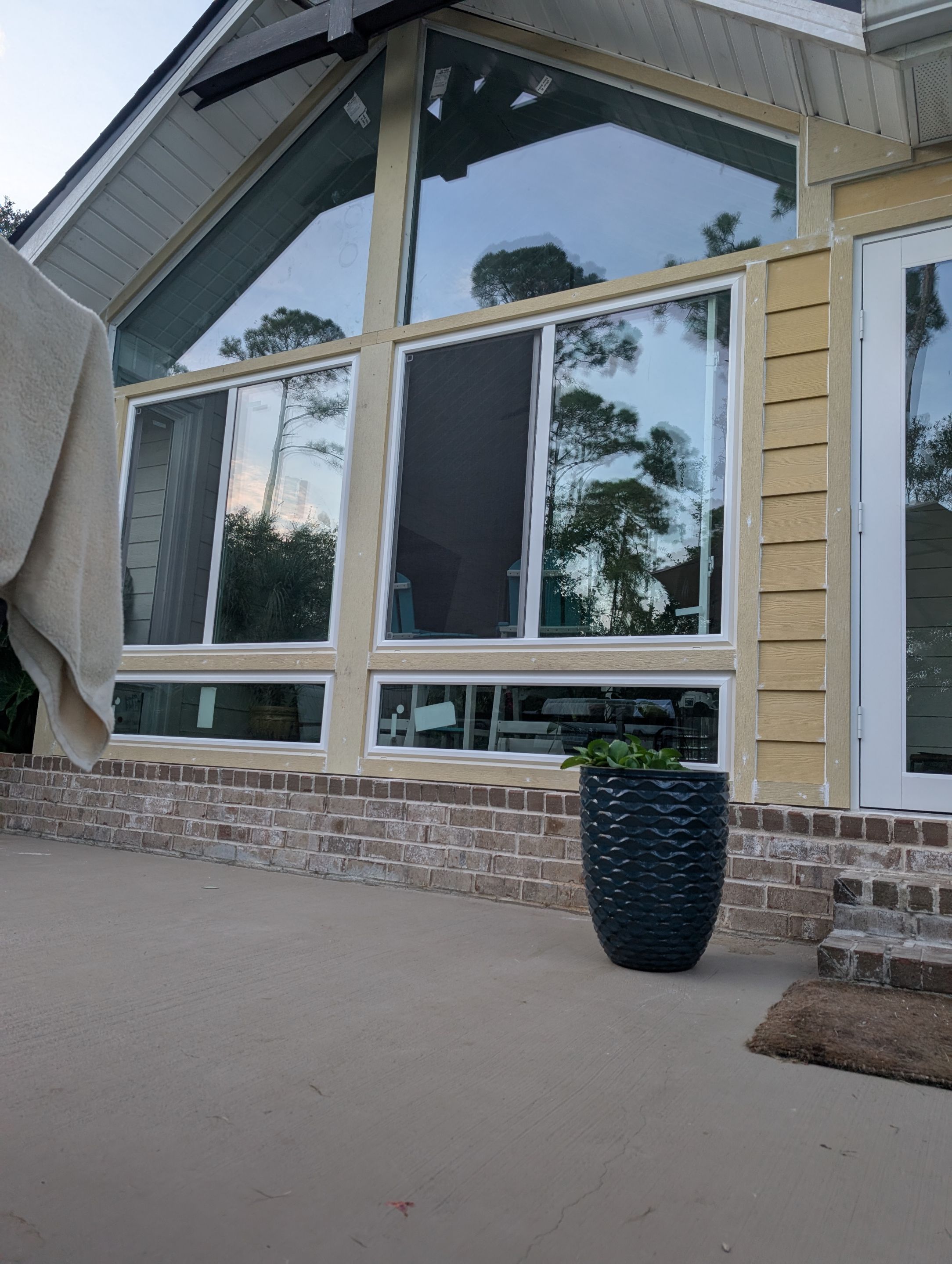 Cathedral Glass Under in Pensacola  by Titan Sunrooms