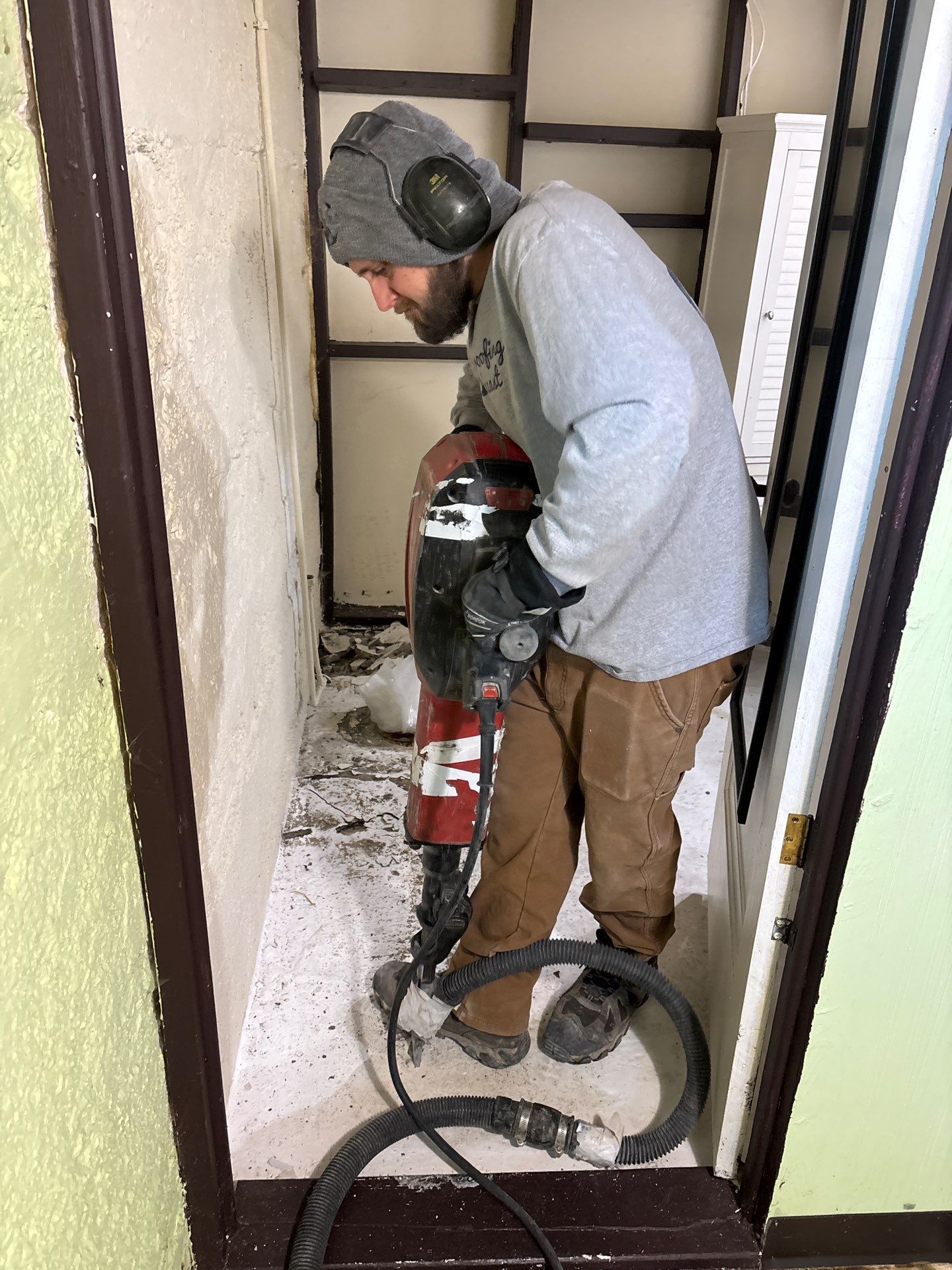 Ending Garik's Groundwater Issues For Good-And-All! by Waterproofing Northeast