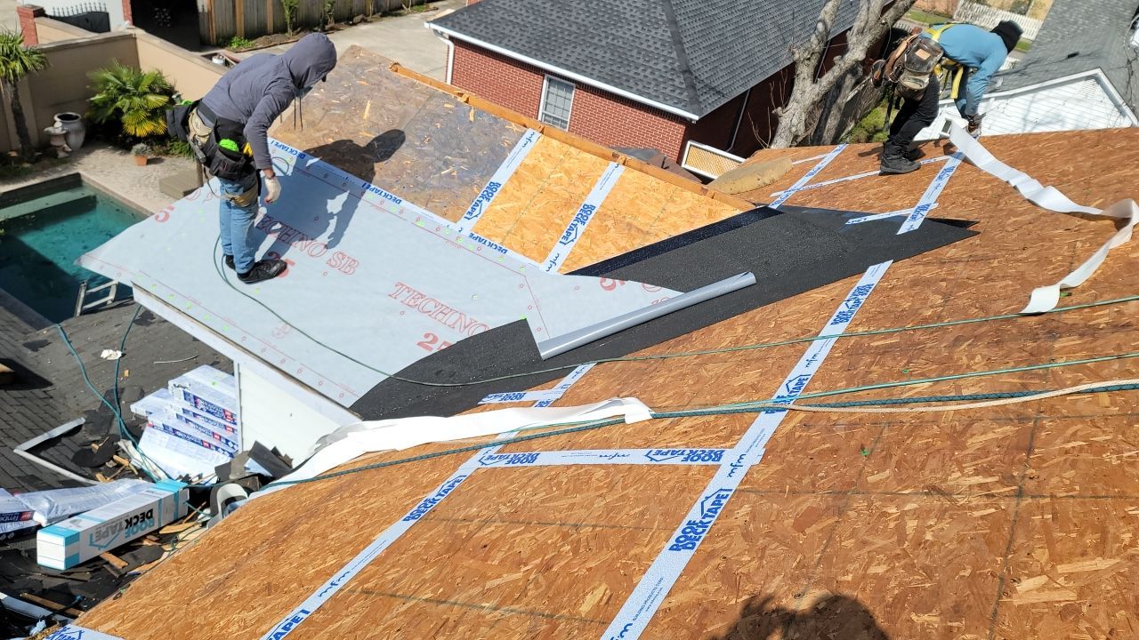 Residential Roofing Installation using Roof Replacement by American Roofing & Construction LLC