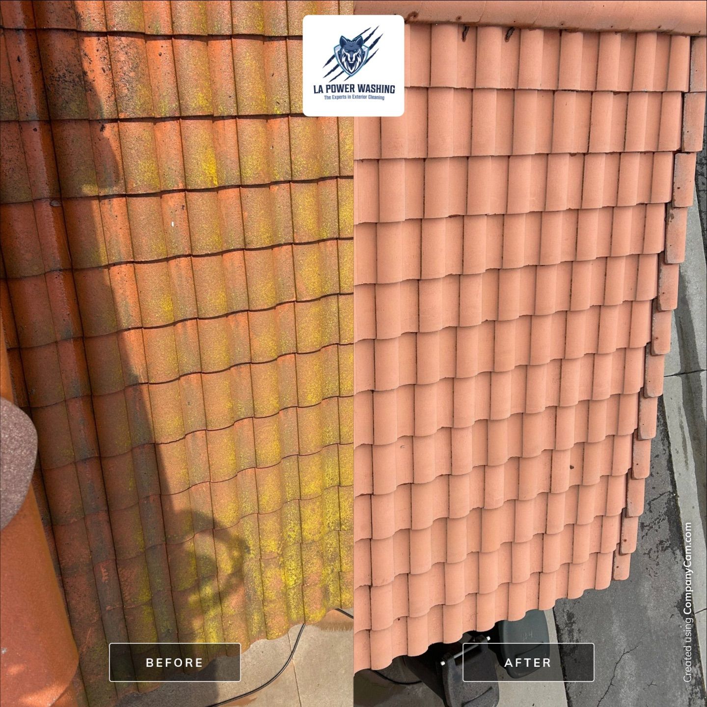 Roof Cleaning by La Power Washing Inc