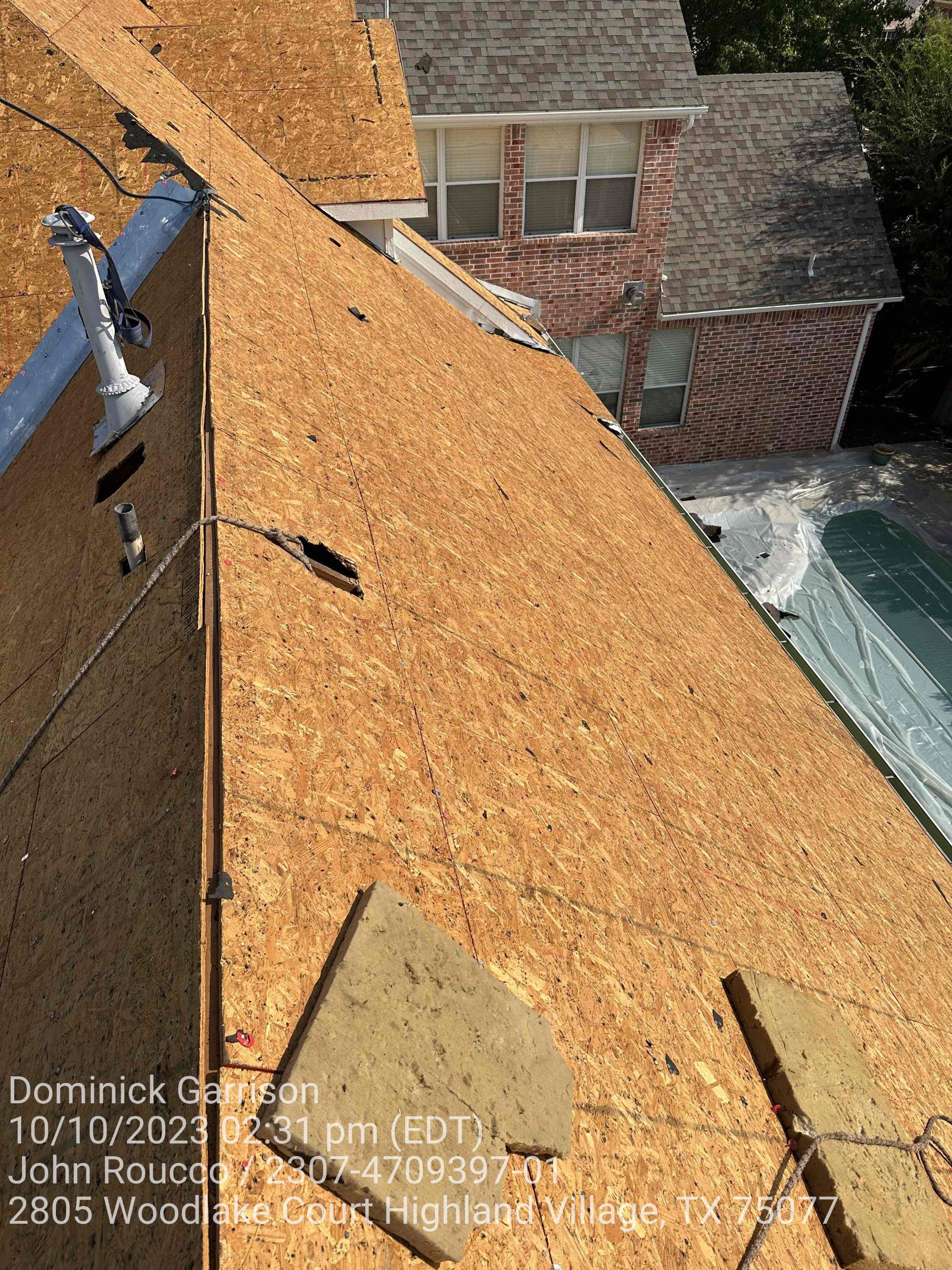 Project in Highland Village by Zeus Exteriors