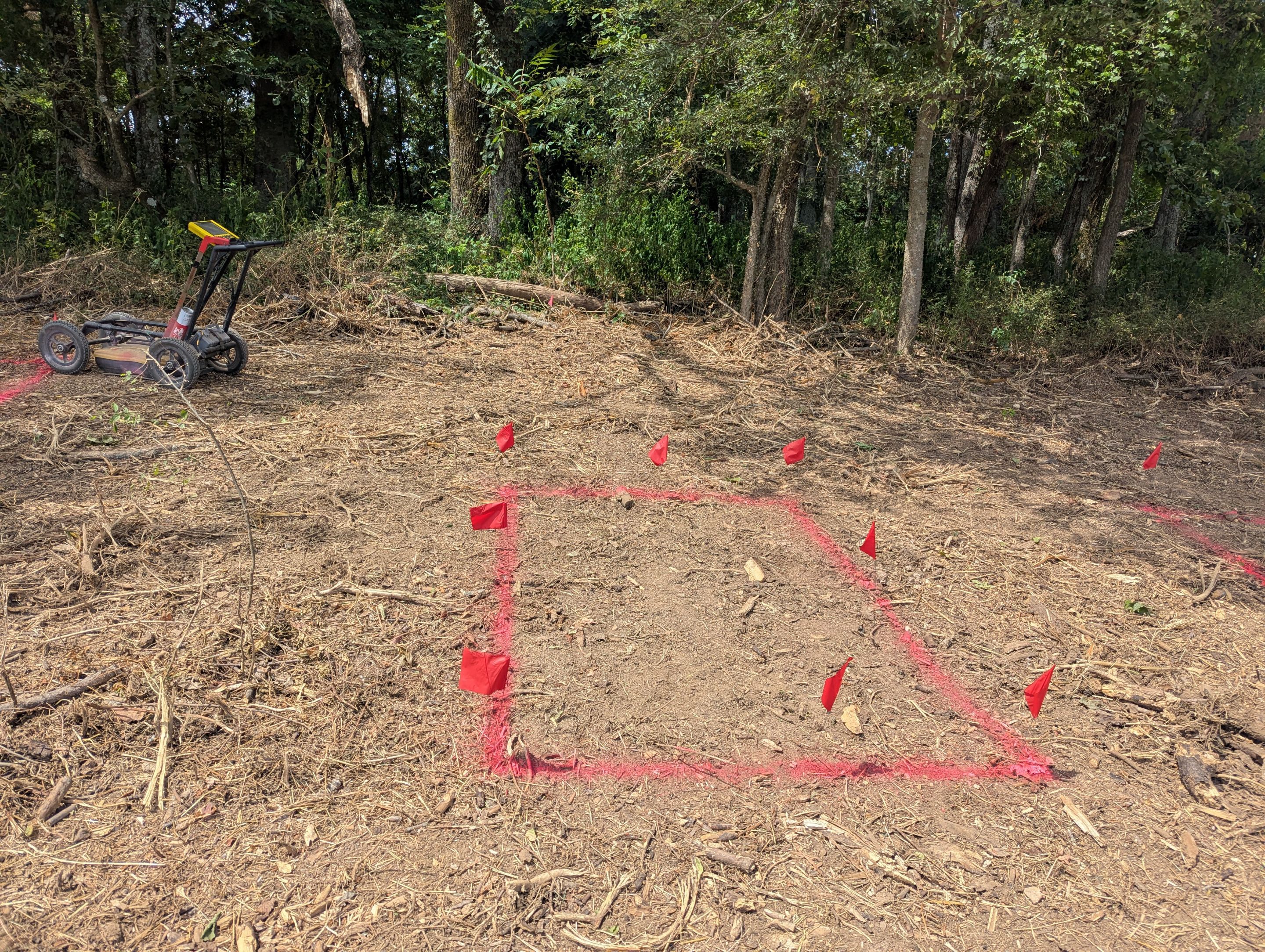 Unmarked Grave Scan by Alsip Locating Service, LLC