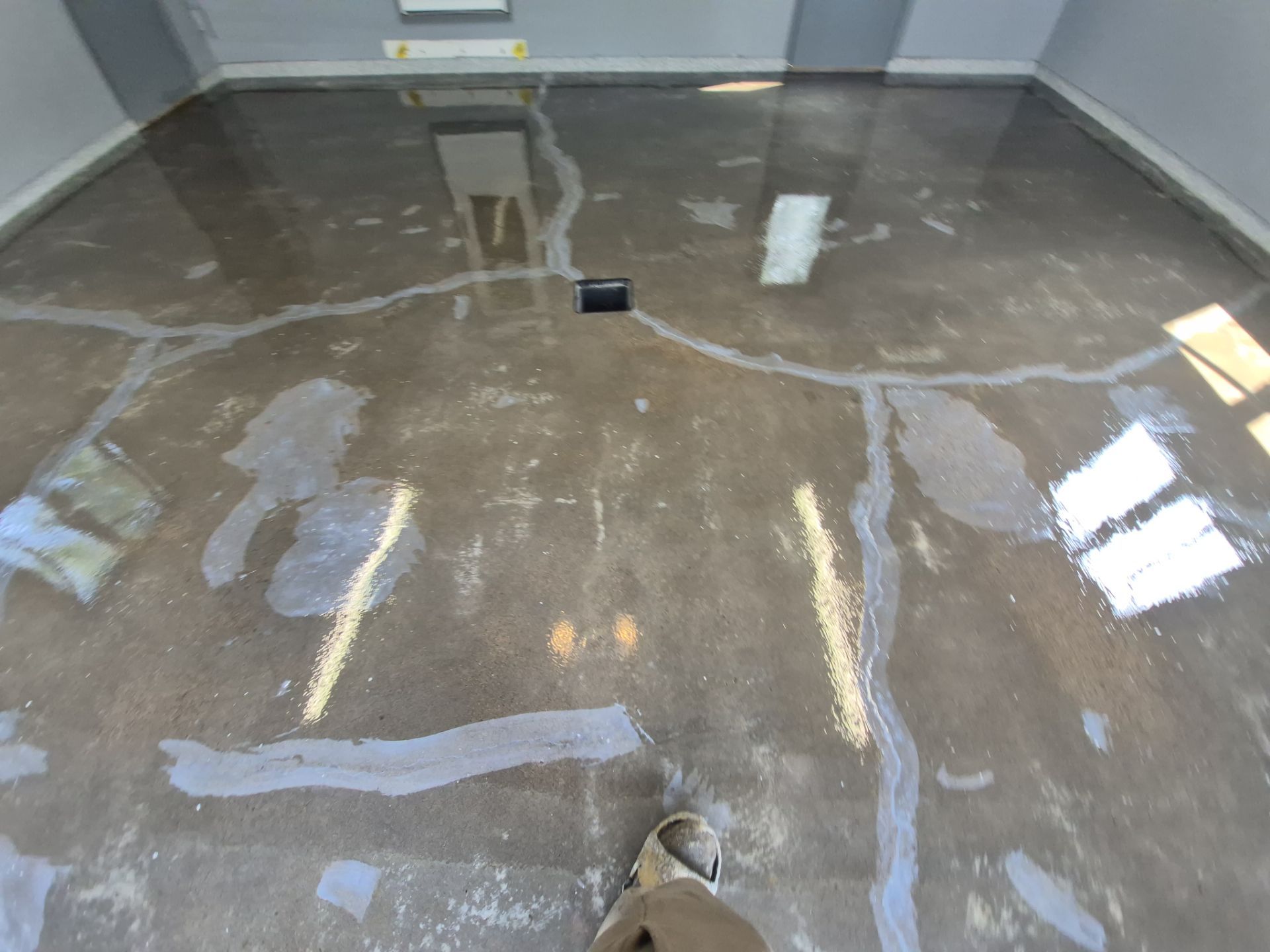 Project in Linwood by Wise Coatings of Central Michigan