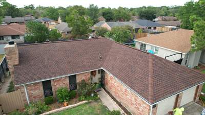 GAF Timberline HDZ Hickory Roof Replacement — Houston, TX