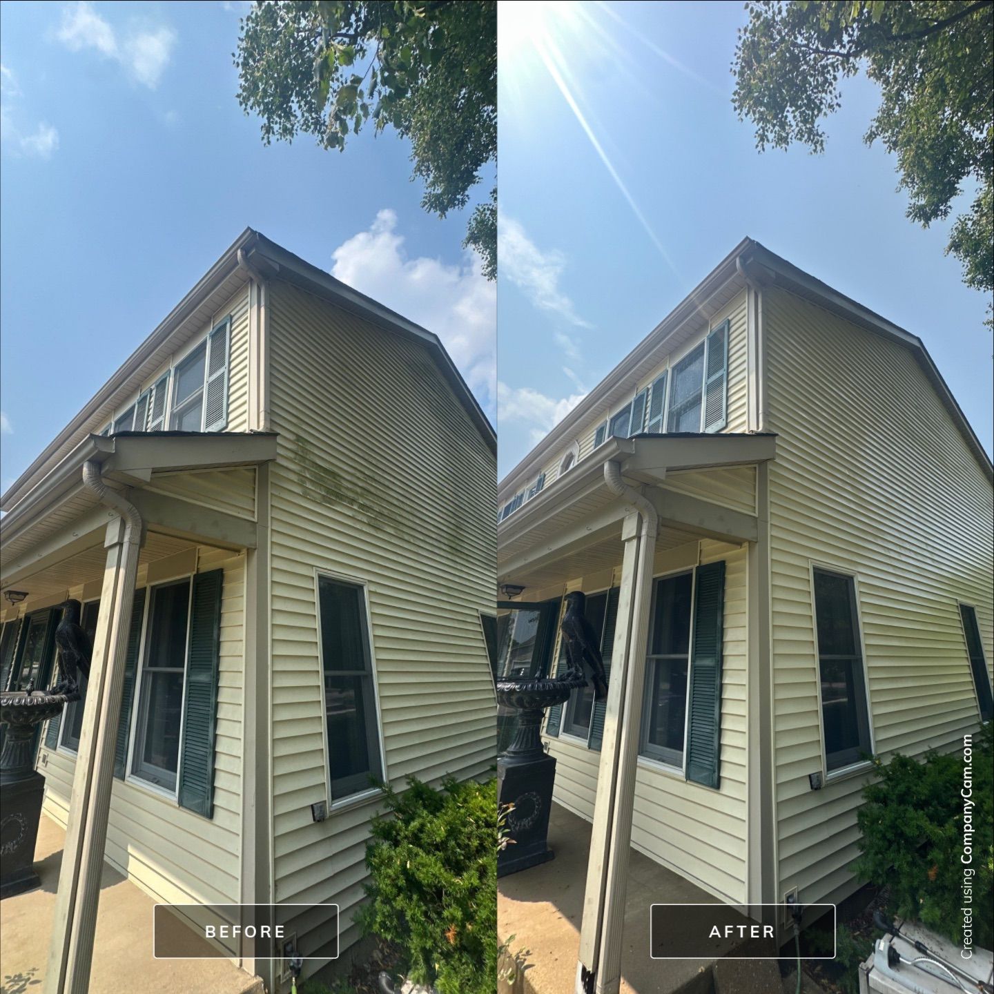 Project in Schaumburg by Simmons Power & Soft Washing