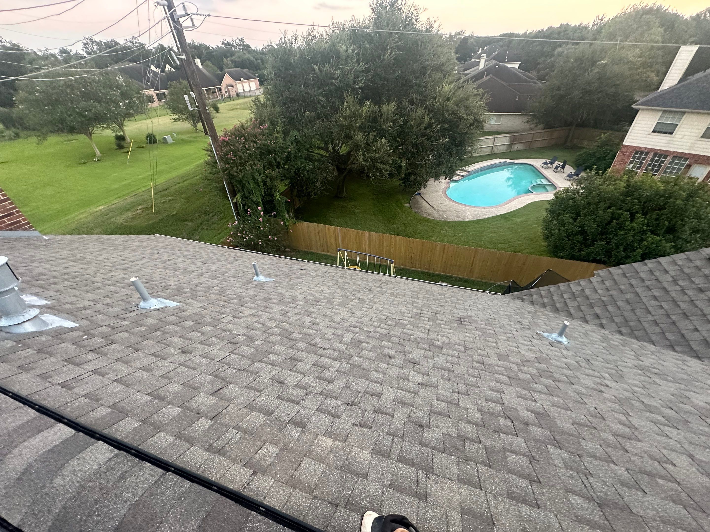 30 year GAF Natural Shadow Roofing system  by Big State Roof Solutions