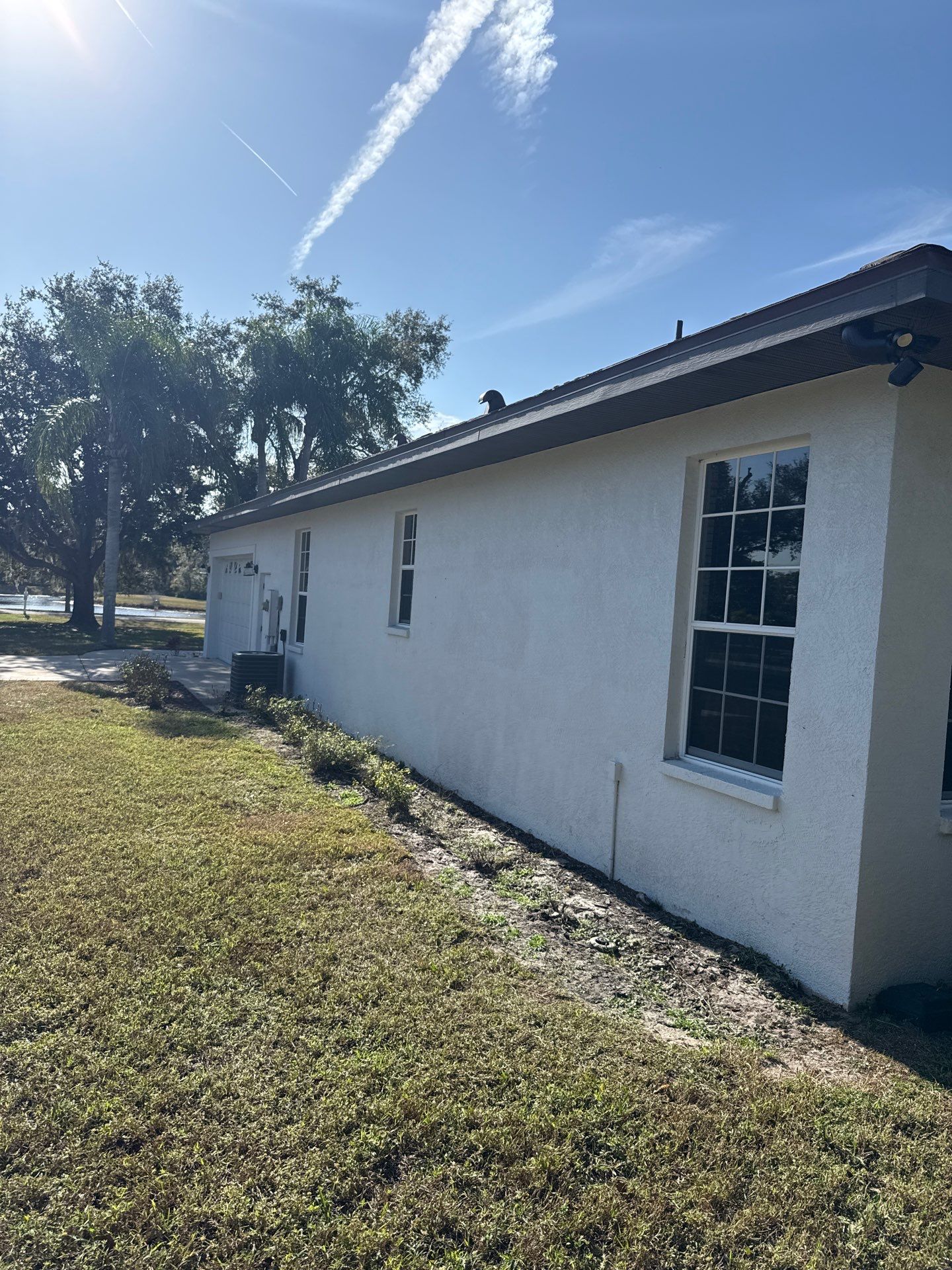 Gutter Guards Installation and New seamless gutters using Leaf Guard in Bradenton Fl by Gutter Professors
