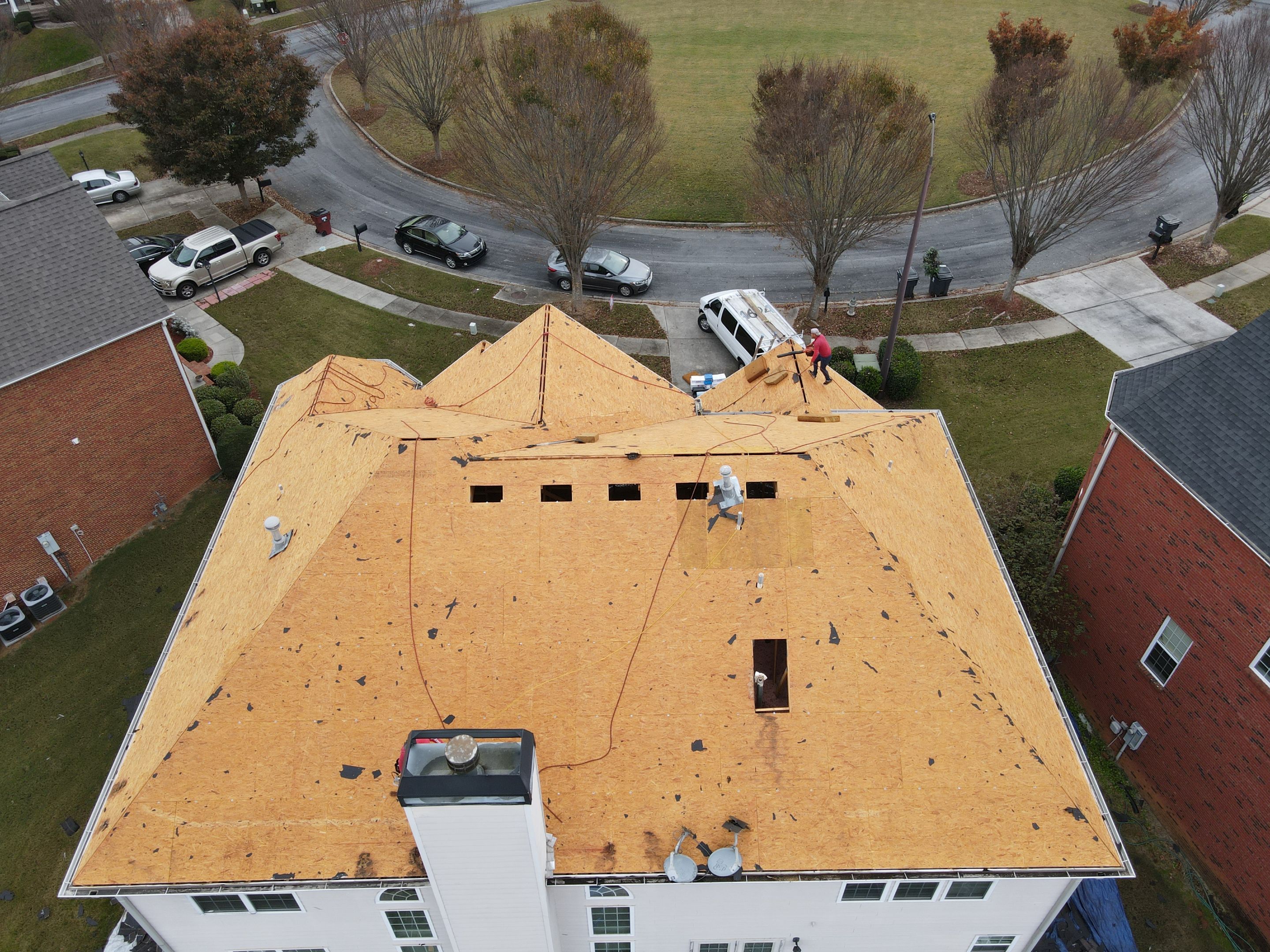 Residential Roofing Installation using Owens Corning by Inspector Roofing and Restoration