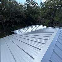 24ga 1.5" Mechanical Seam Mill Finish by Total Roofing System The Metal Roof Experts