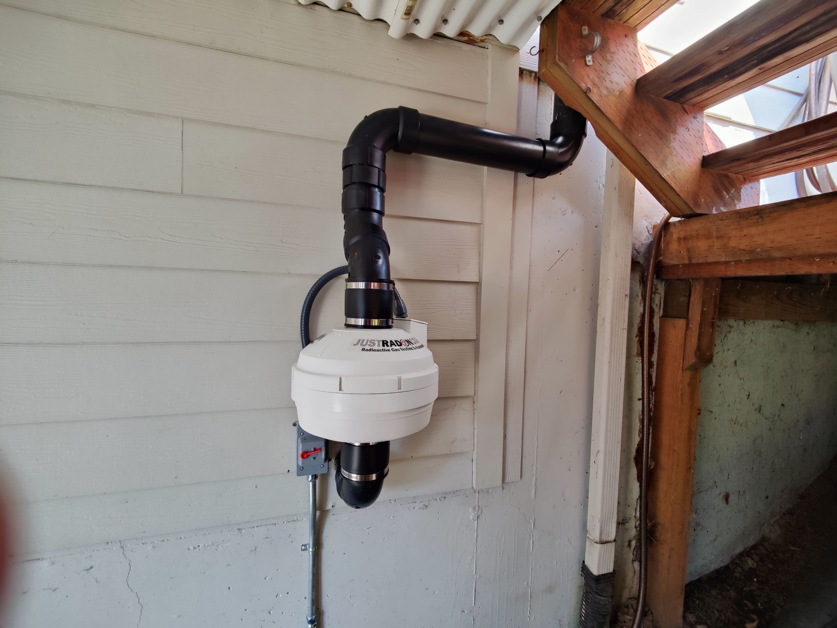 Subslab Radon System by JustRadon.Com