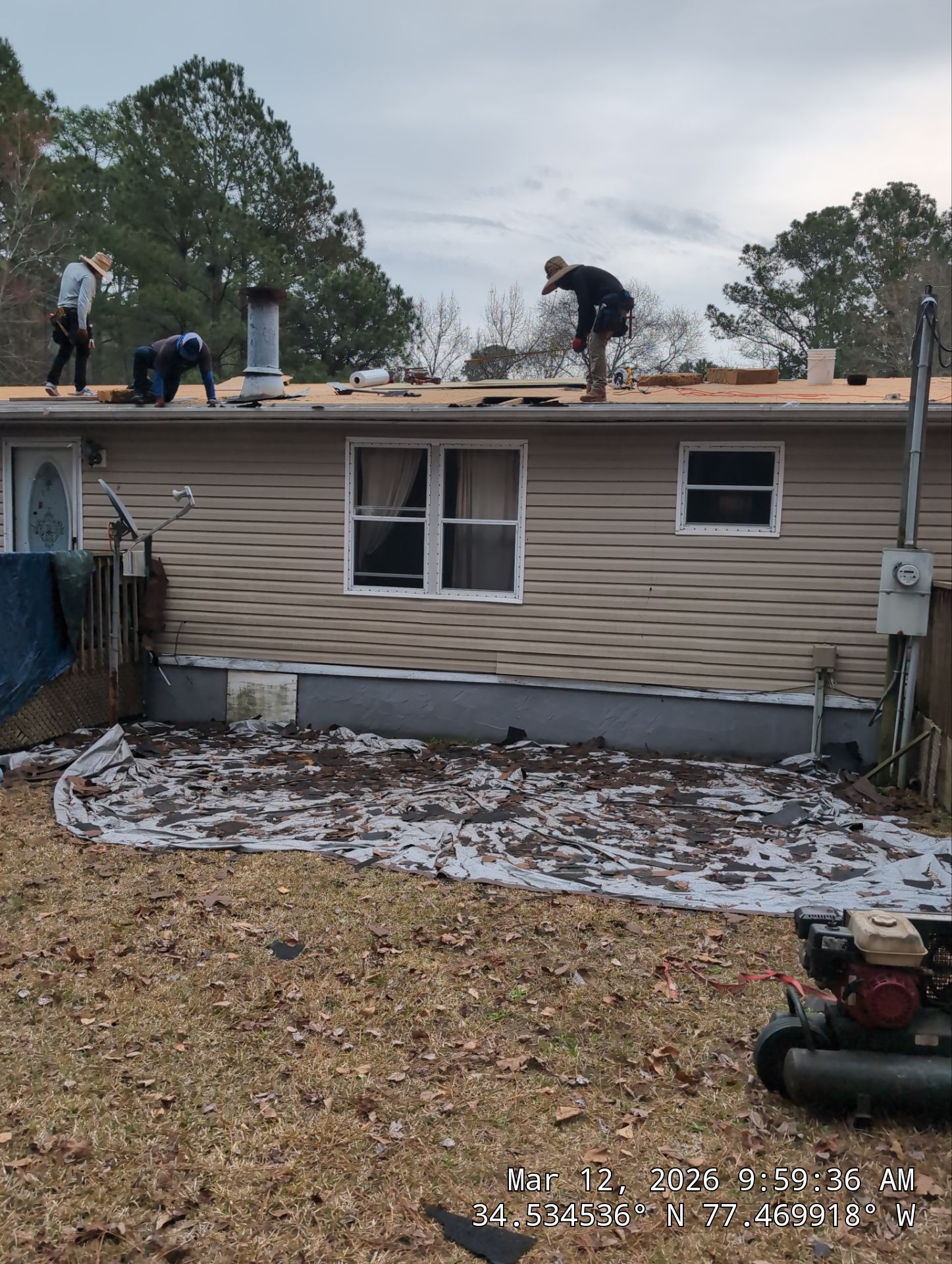 Roof Replacement using CertainTeed Georgetown Gray by RGR Construction and Roofing, LLC