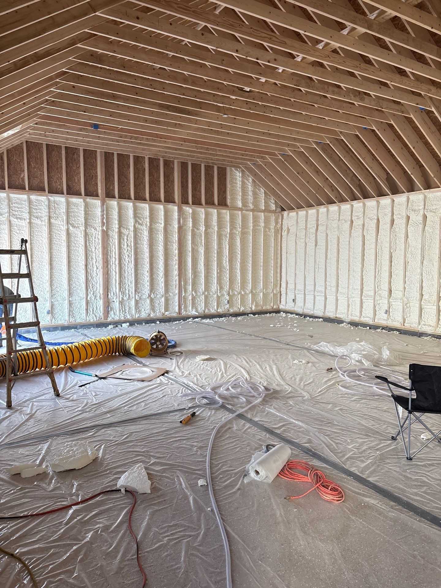 Project in Front Royal by HomeGuard Foam and Foundation