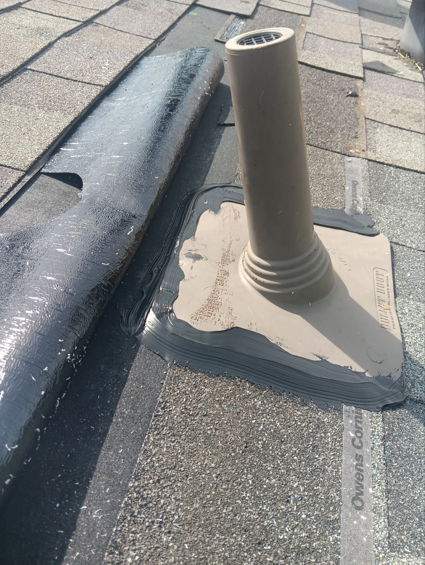 Hail Damage using Owen's Corning Duration (Lifetime) Shingles by Roof Repair Services LLC