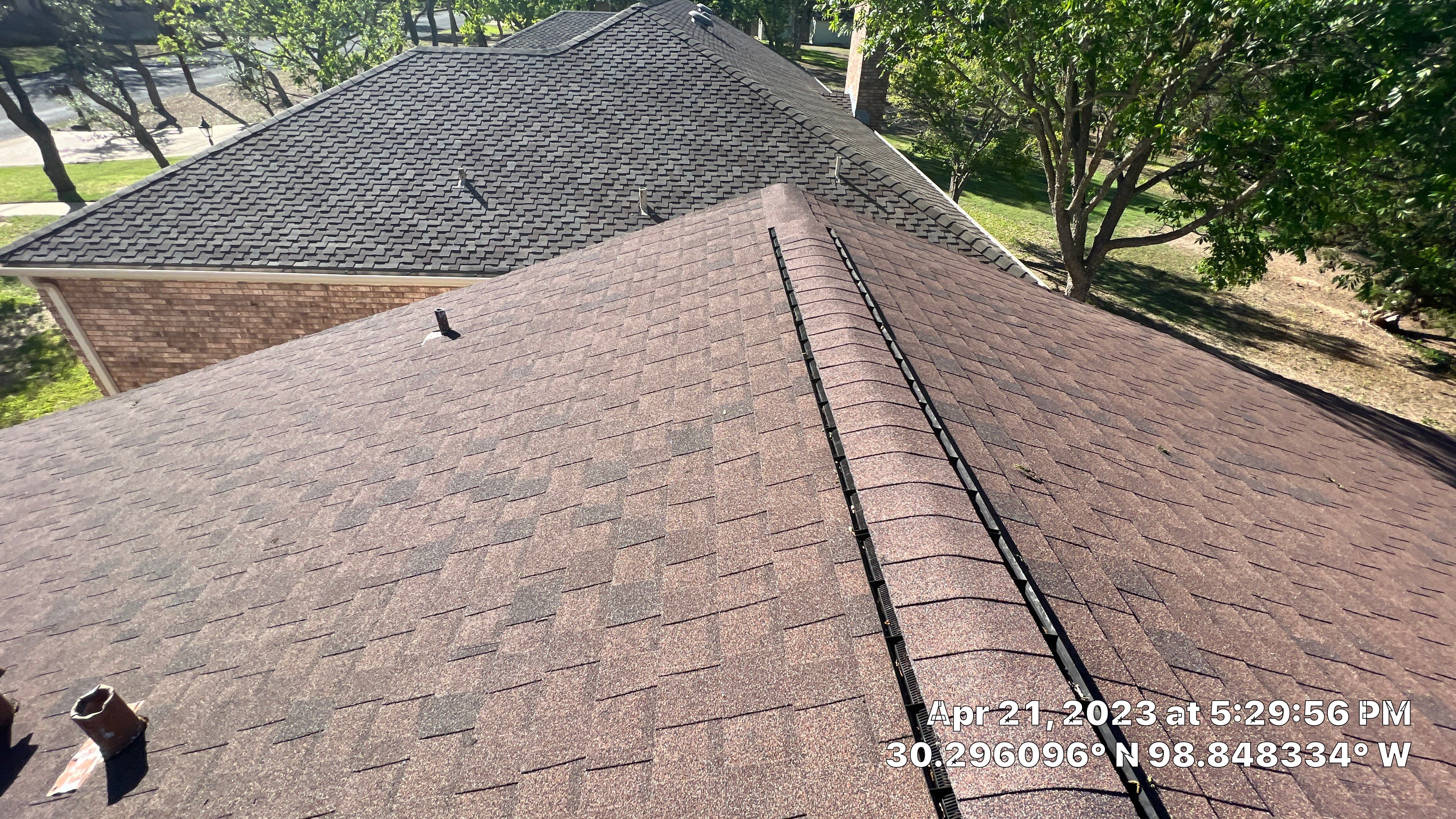 Fredericksburg Hail Damage Restoration and Full Roof Replacement by Caliber Restoration LLC