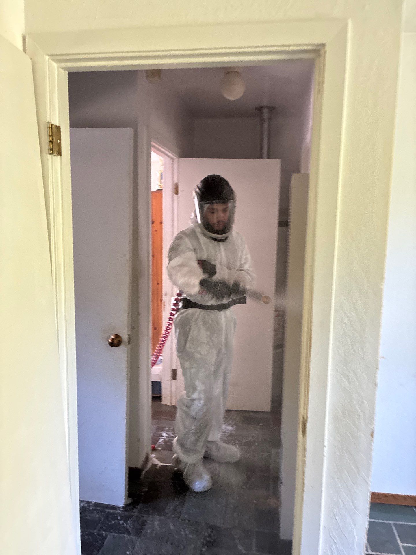 Project in Novato by 911 Hazmat Cleanup 