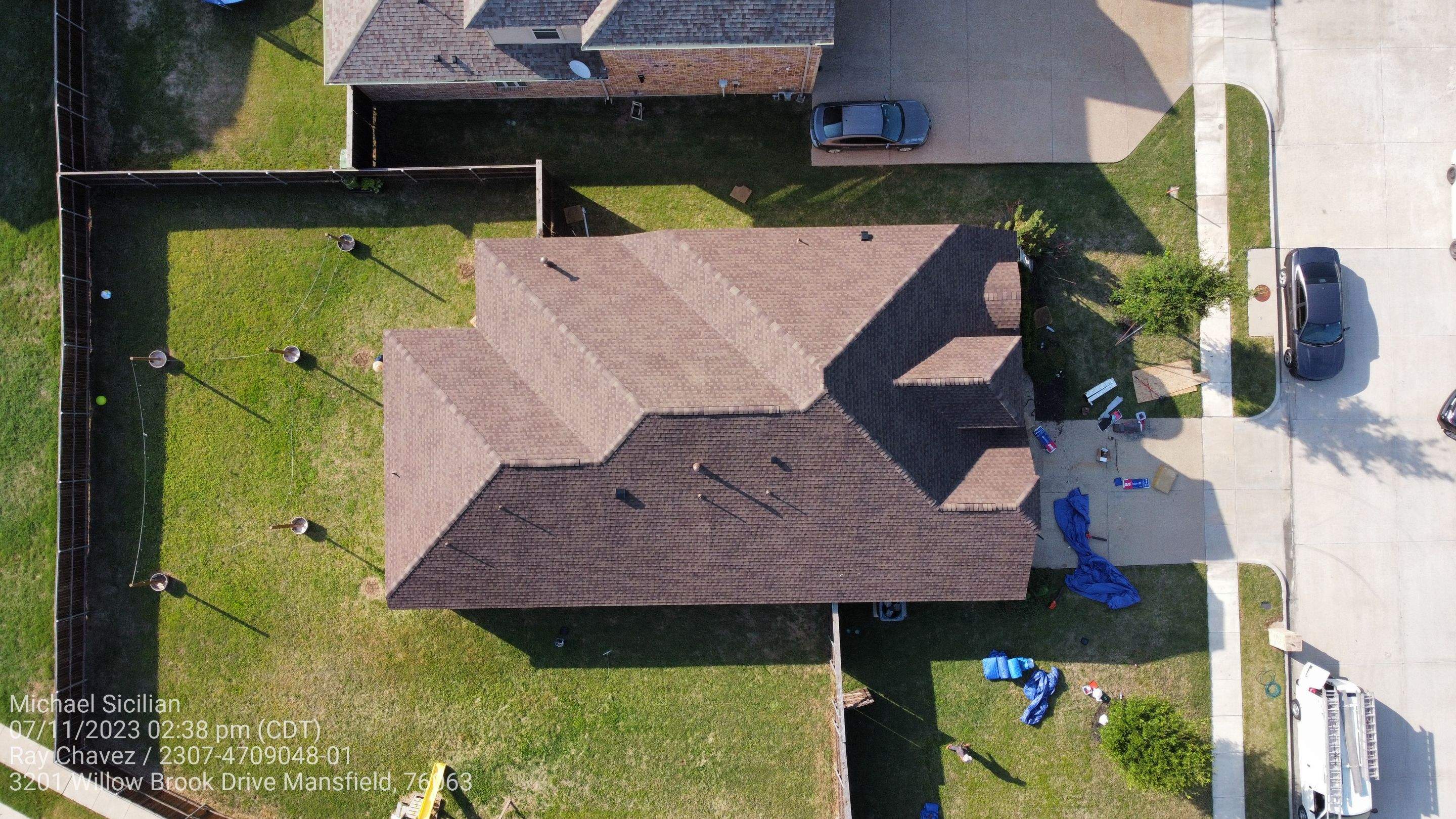 Project in Mansfield by Zeus Exteriors