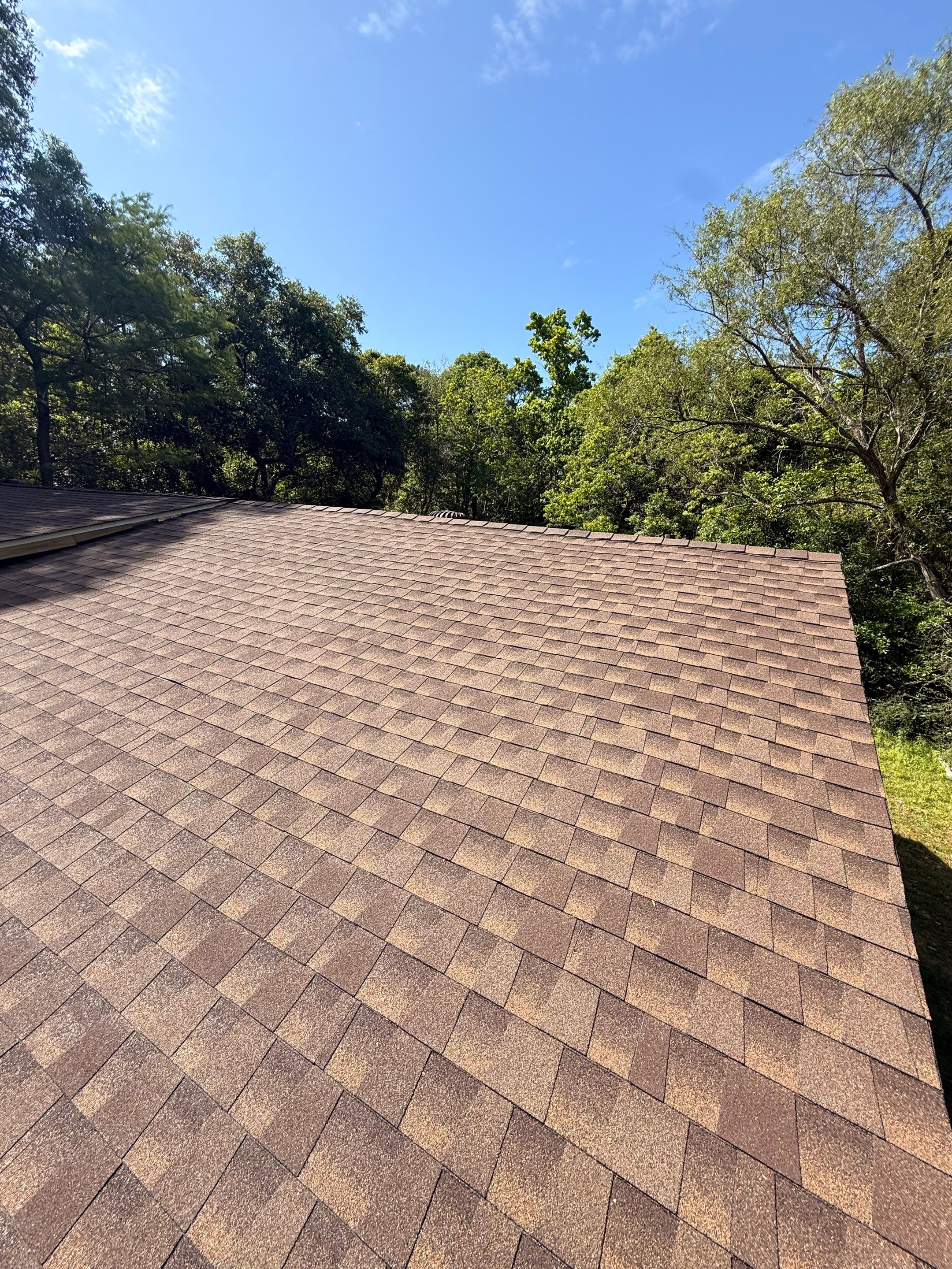 Full Residential Roof Replacement and Structural Repair in Long Beach using GAF HDZ BARKWOOD by Frontline Roofing