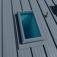24ga 1.5" Mechanical Seam Charcoal Gray  by Total Roofing System The Metal Roof Experts