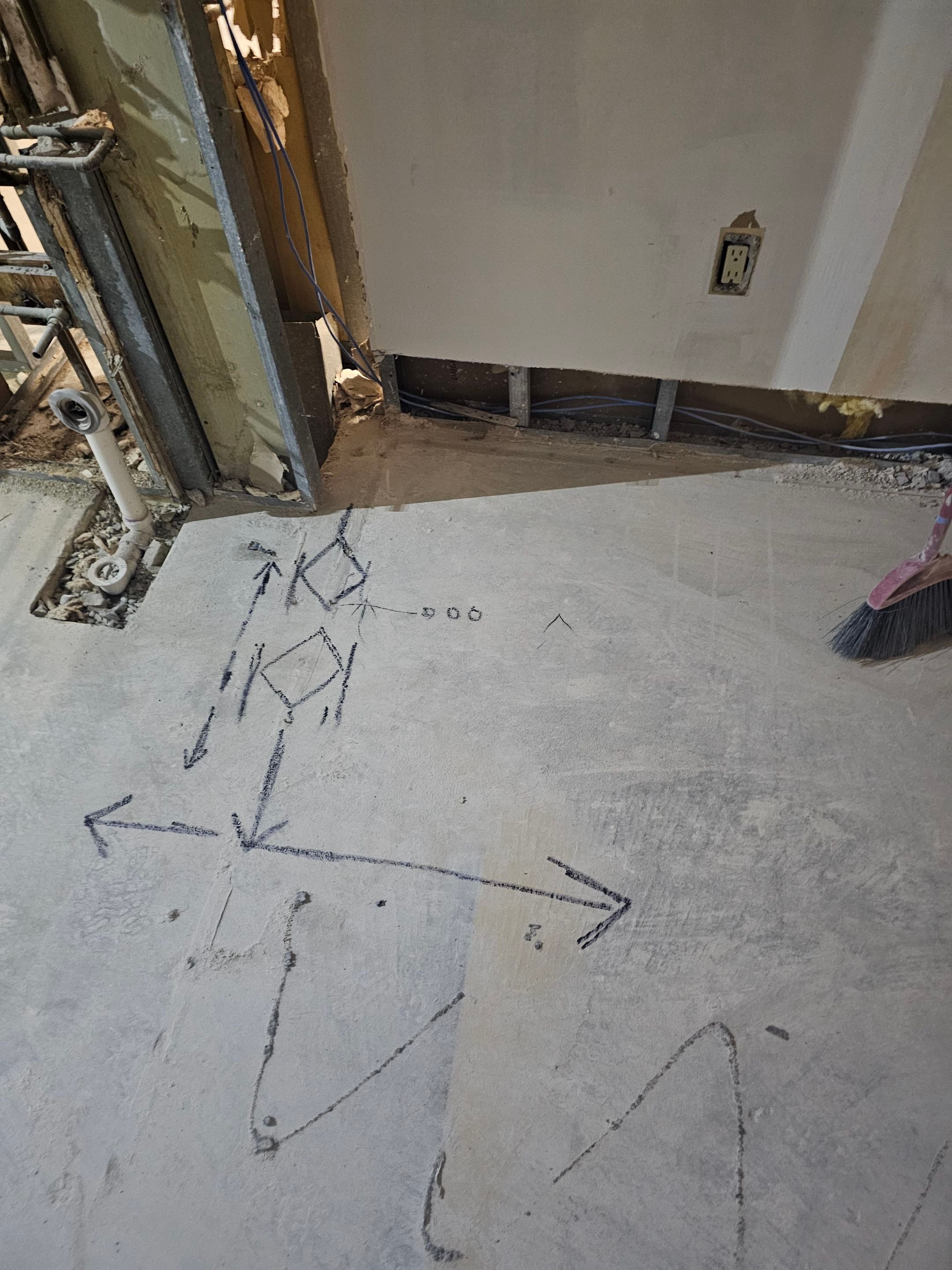 Concrete Scan for Plumbing Work by Alsip Locating Service, LLC