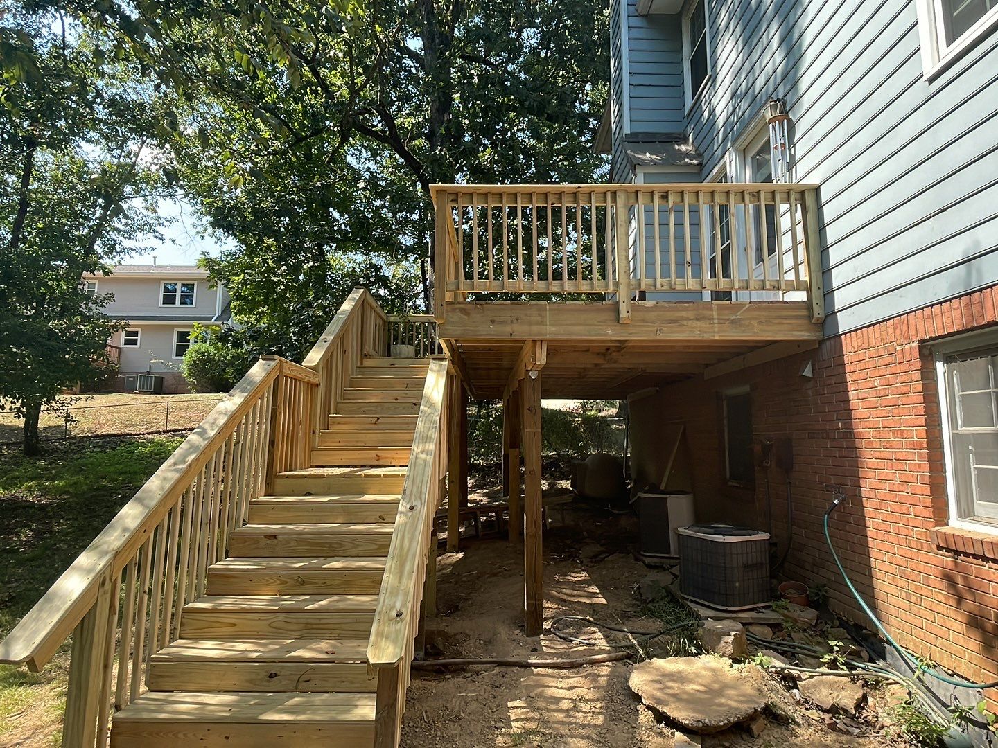 Russet Cove Circle - Deck Installation by Pillar and Pine