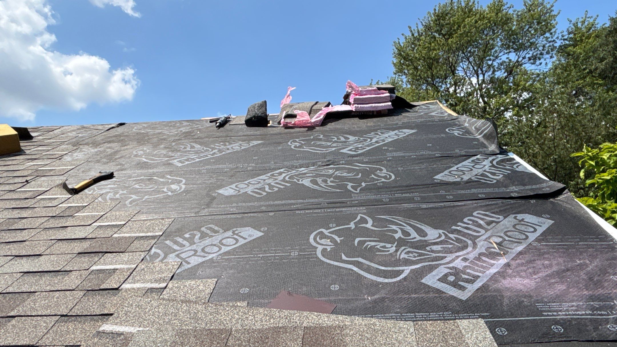 Roof Replacement using Owens Corning Driftwood by 180 Contractors