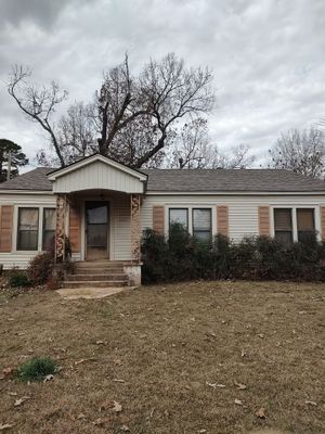 Residential Roofing Repair using Malarkey Highlander: Natural Wood