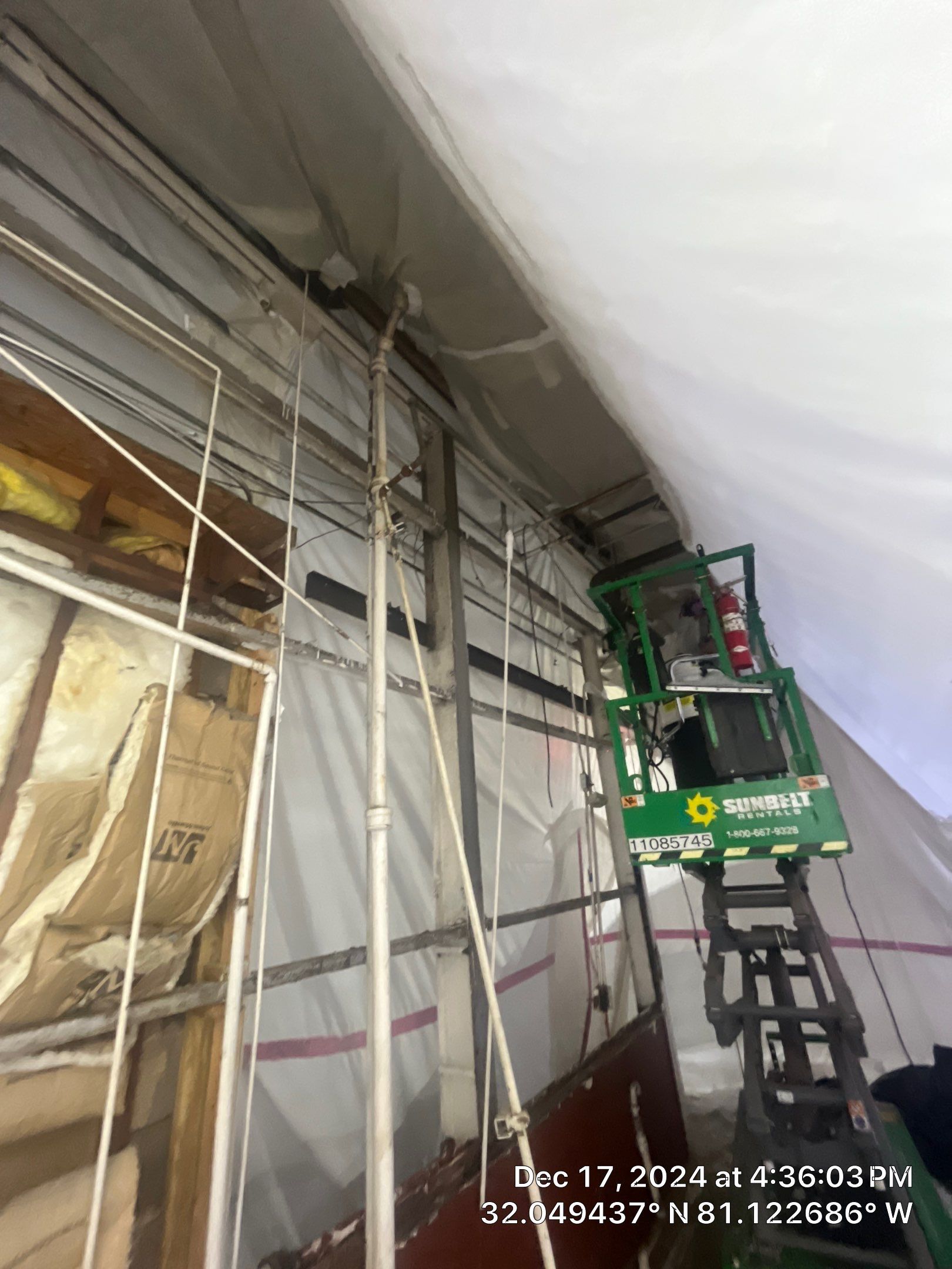 Transite Paneling Commercial Abatement by EAS Environmental, LLC.
