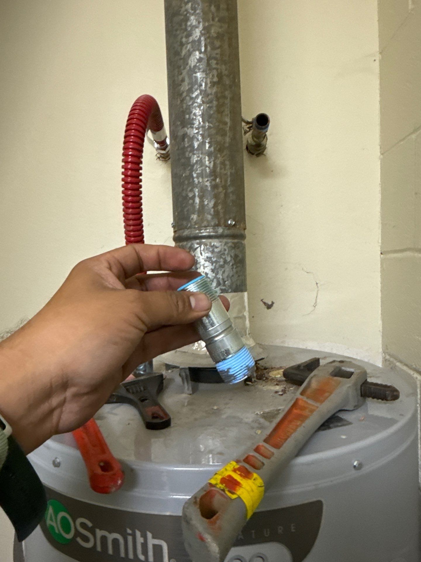 Water Heater Piping Installation by Us Plumbing