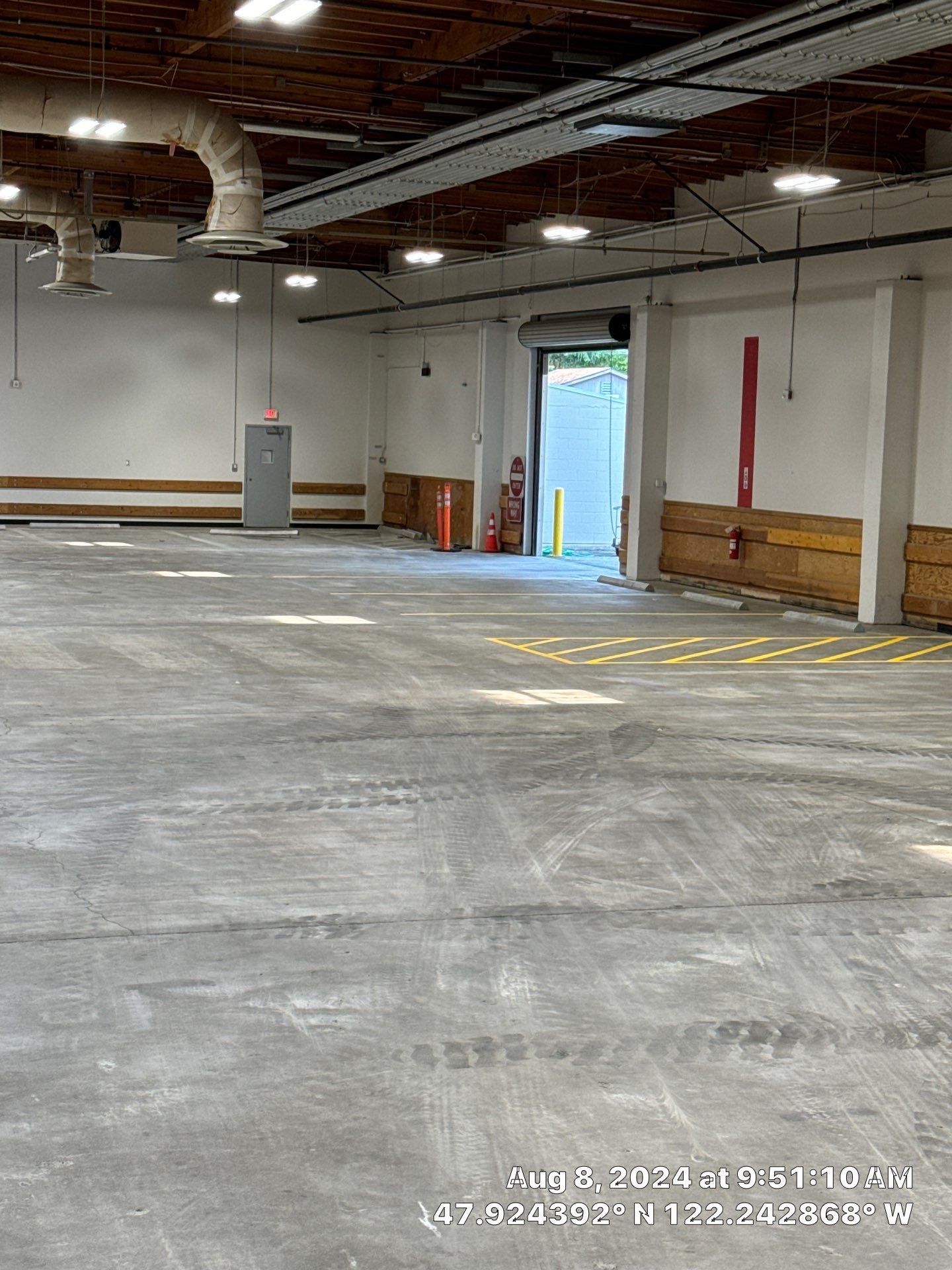 USPS Asphalt Patch Repair, Indoor Parking Lot Sandblast, Outdoor Parking Lot Sealcoating & Indoor/Outdoor Parking Lot Striping  by Jireh Asphalt & Concrete Inc 