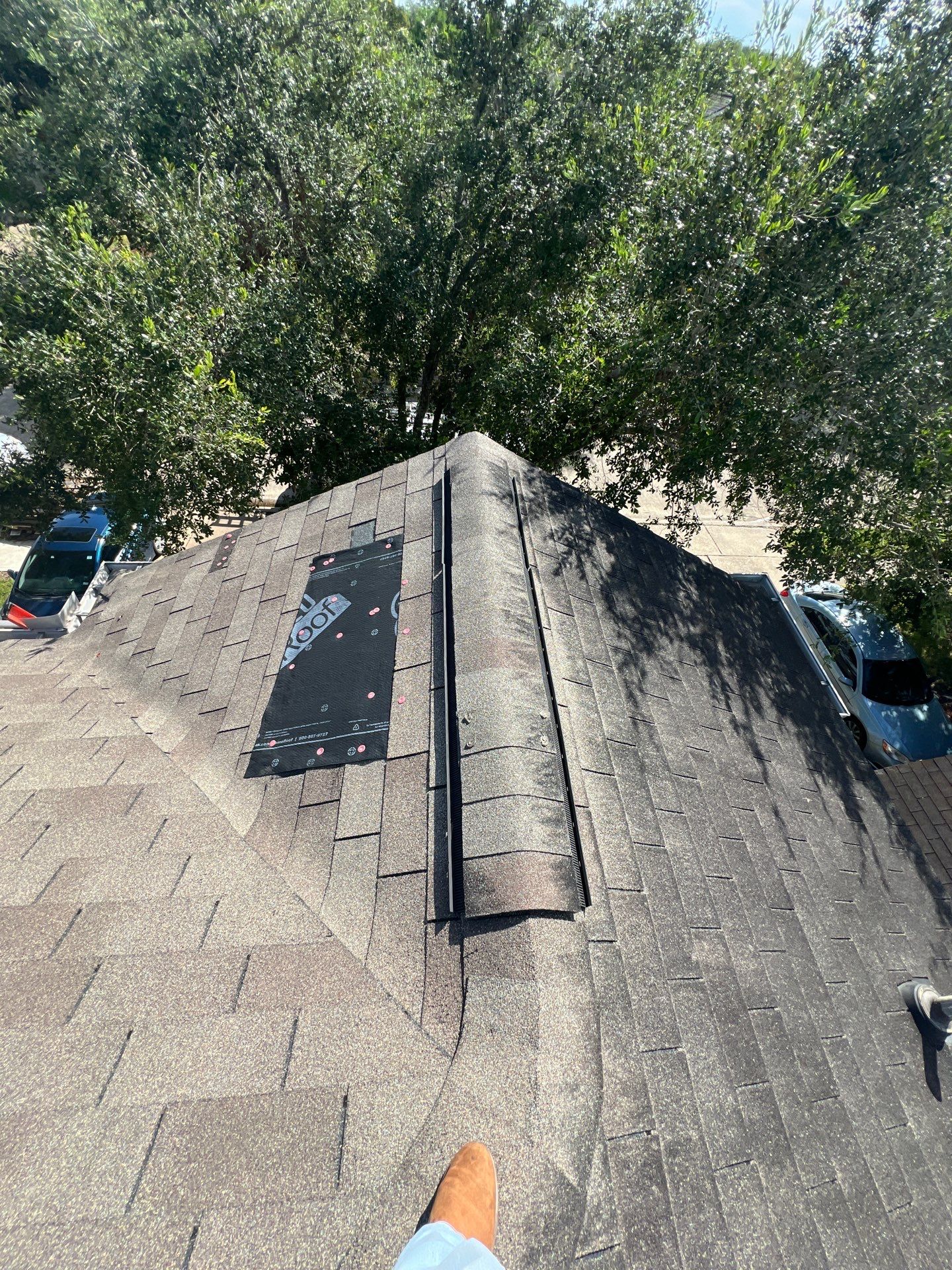 Residential Roofing Repair using Owen's Corning Duration (Lifetime) Shingles by Roof Repair Company