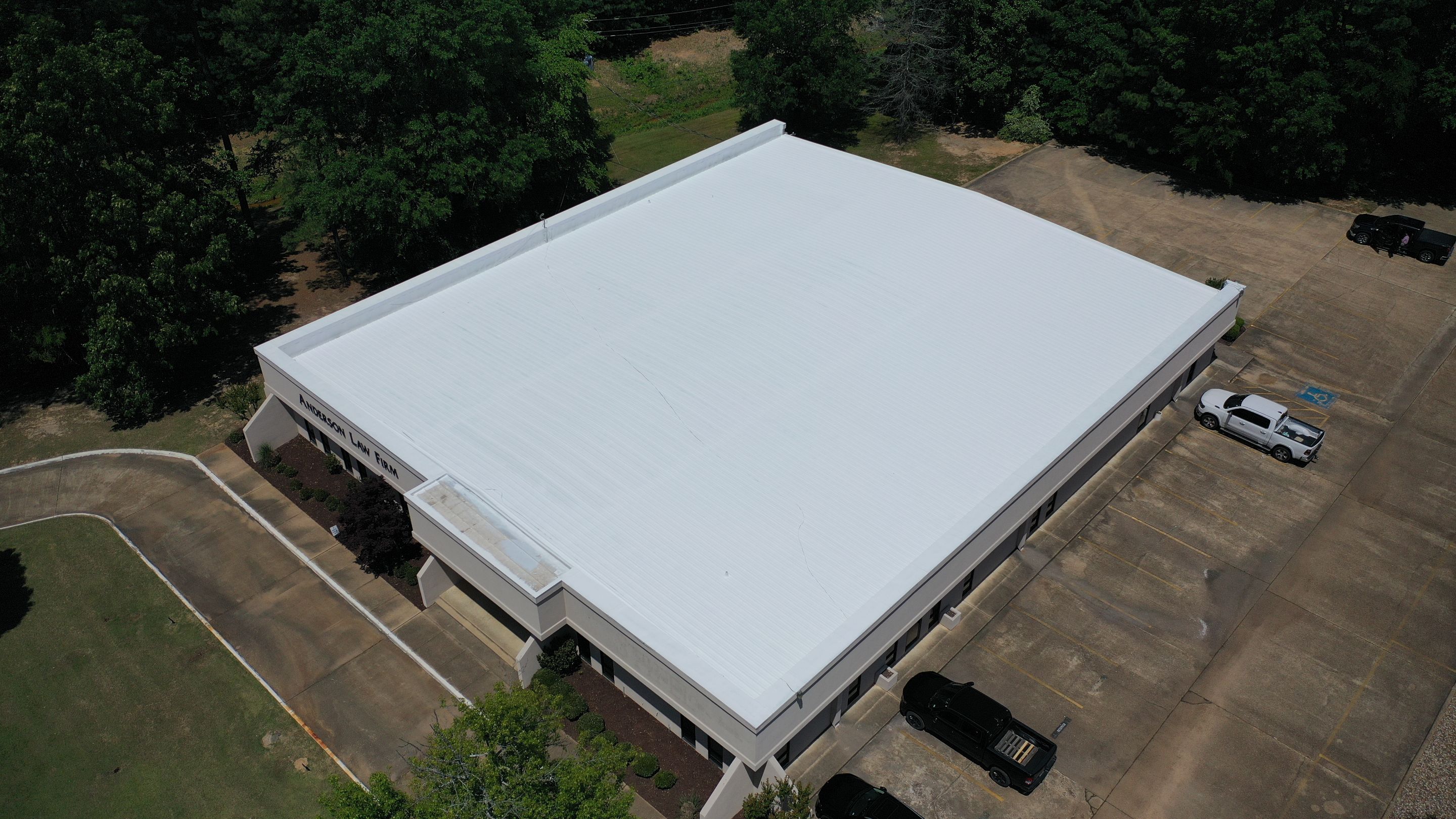 Office Building in Texarkana by Hostetler Roofing
