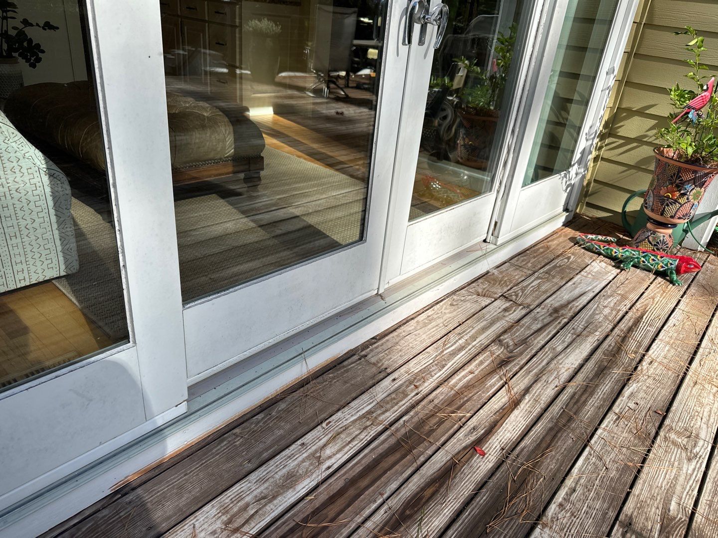 Weathered Deck using Wood Sealant by DuraSeal