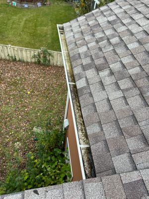 Turtle Shell gutter protection installation in Aurora, IL 60502, photograph 9