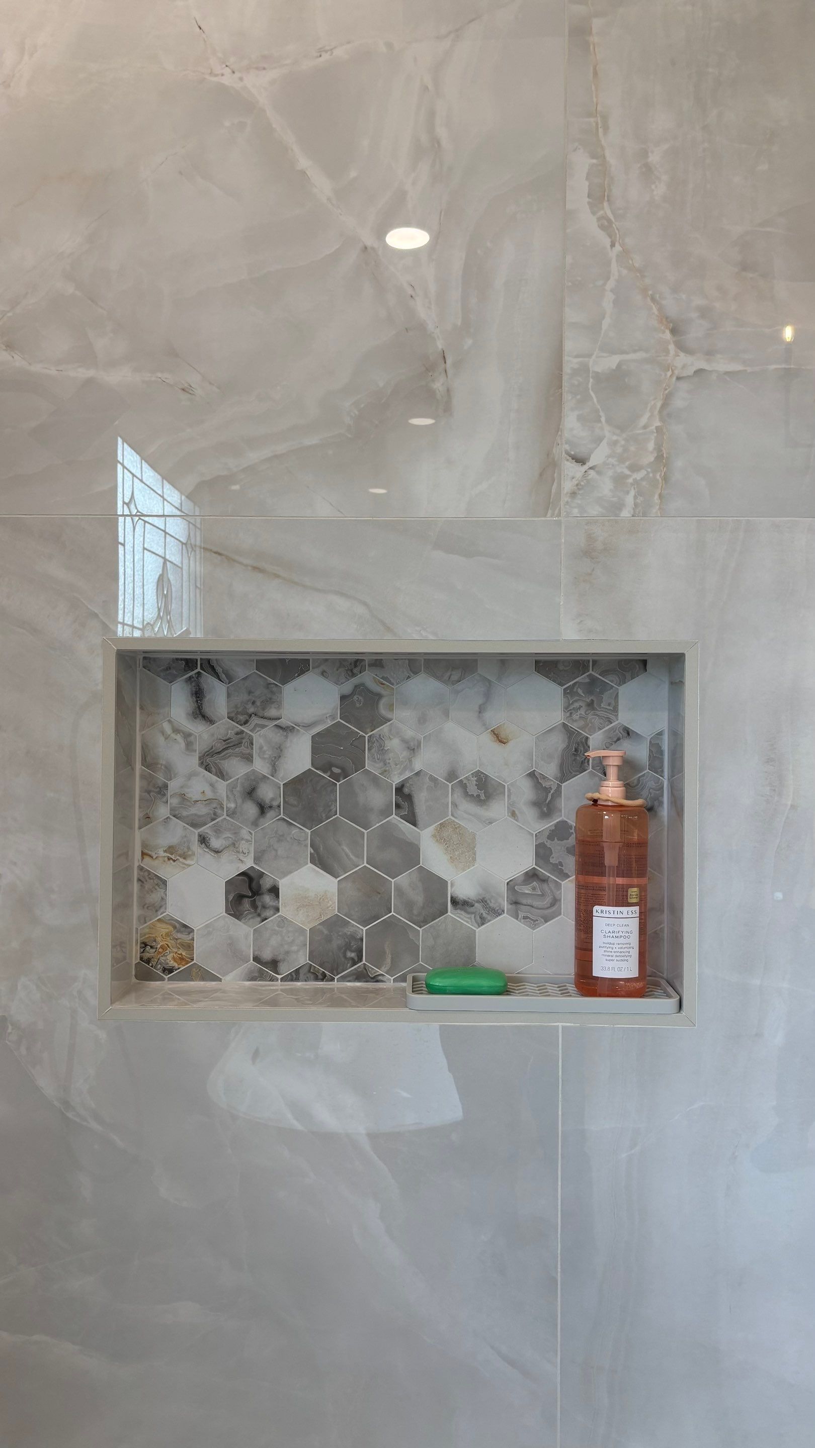Master bathroom renovation by Prudencio