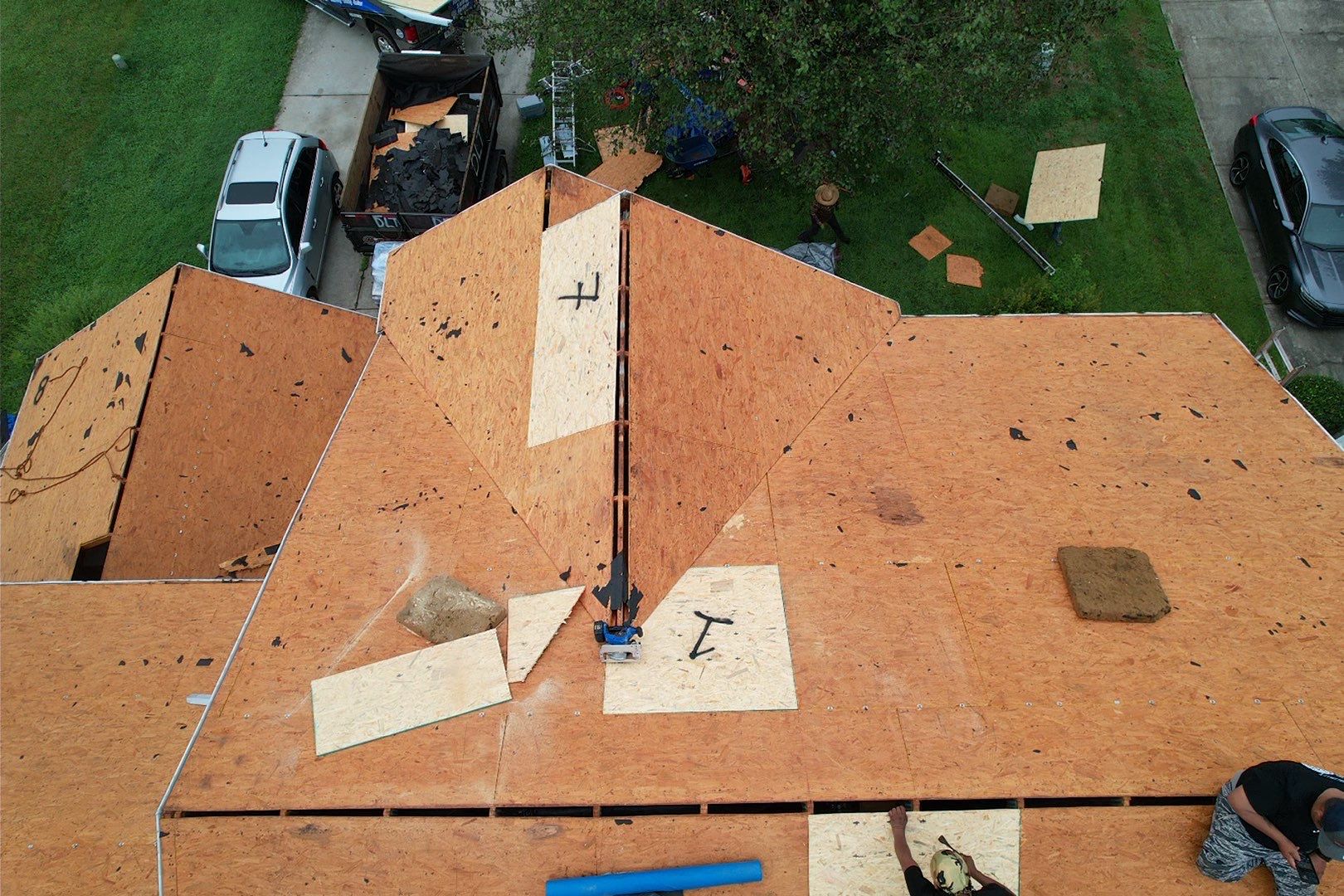 Worked with insurance for this project in Charlotte by Best Roofing Now LLC