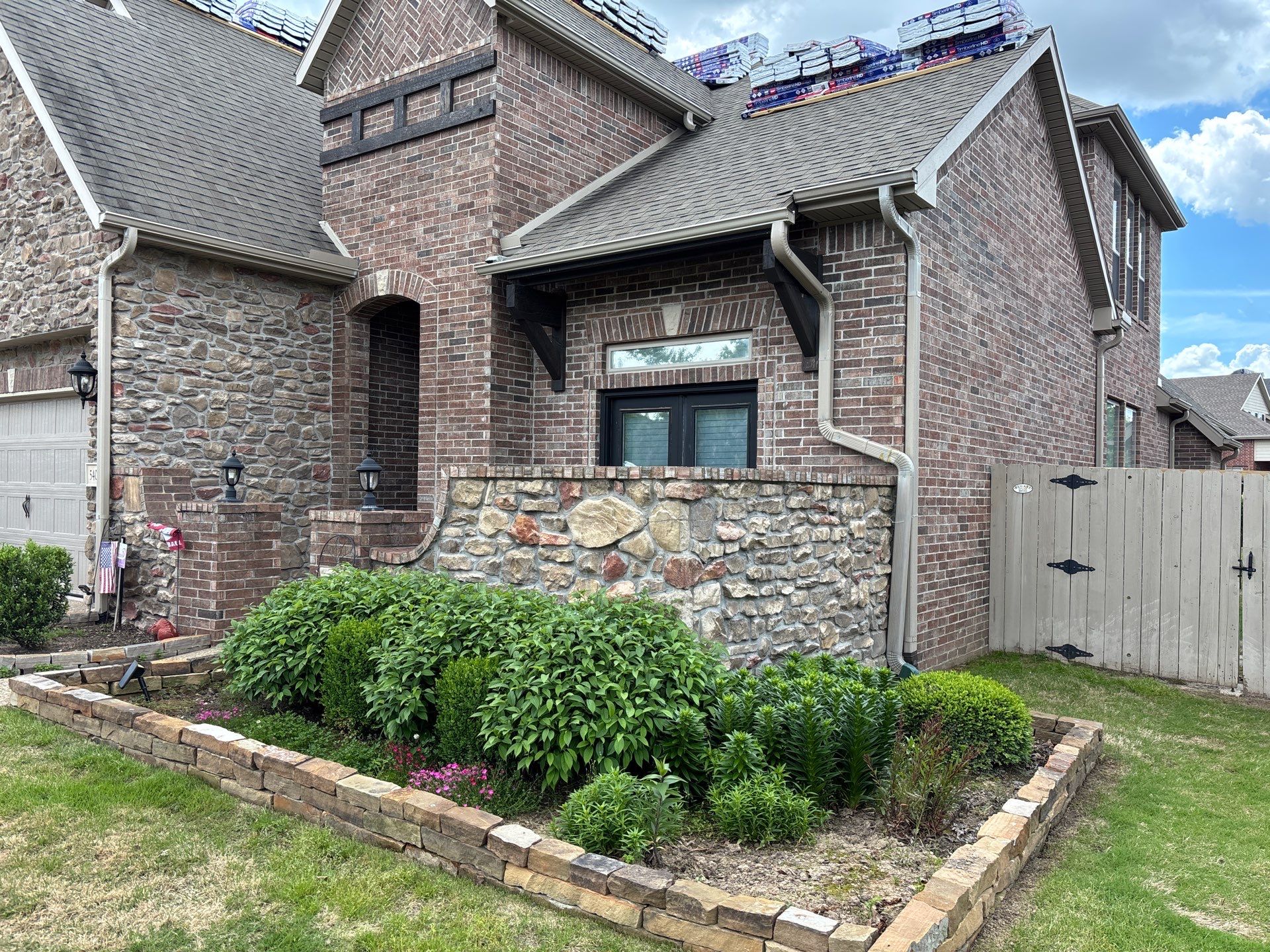 Residential Roofing Installation using GAF Armorshield in Bentonville, AR by Ozark Mountain Roofing