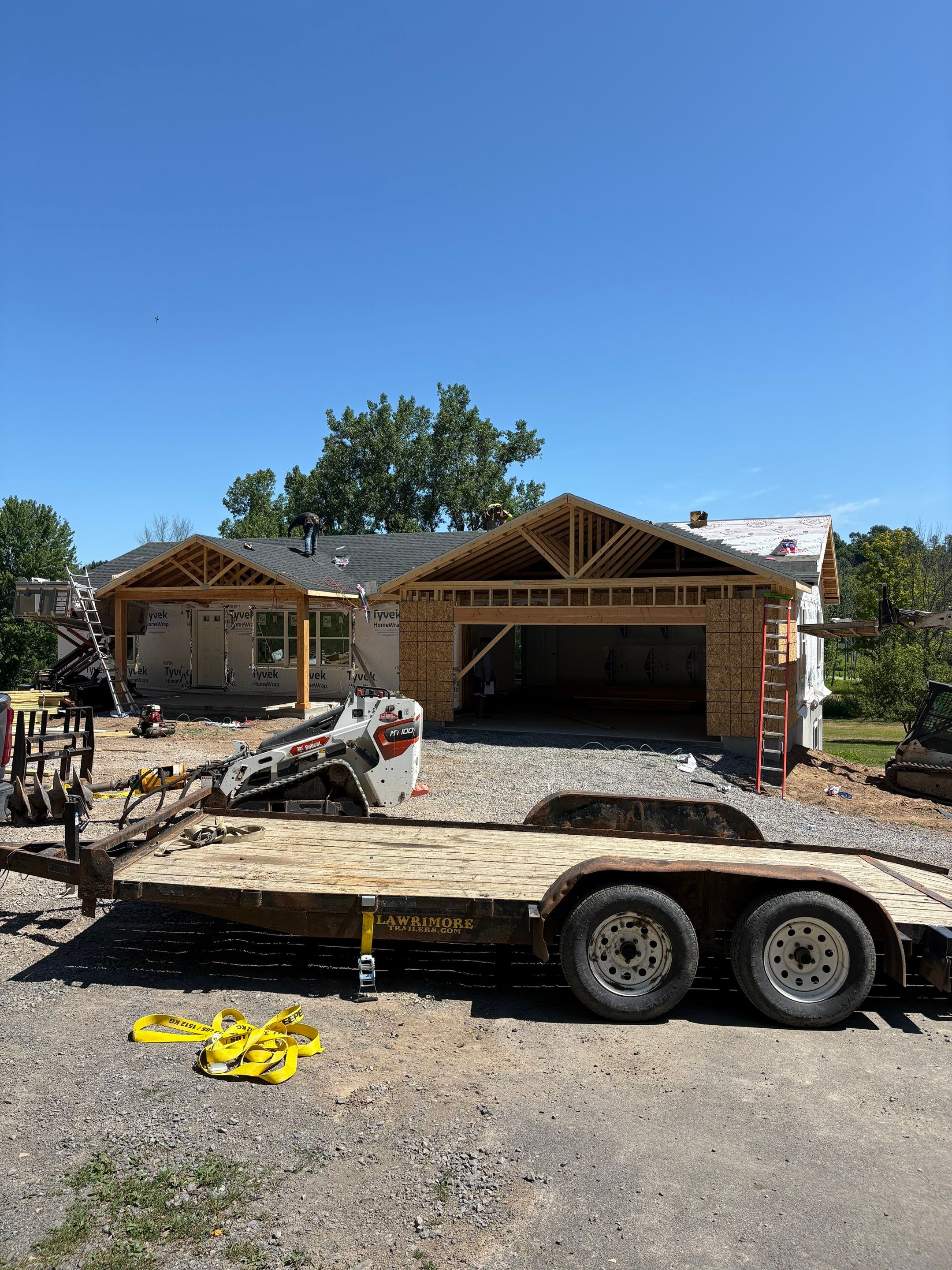 Modular with a attached garage by Horst Custom Homes 
