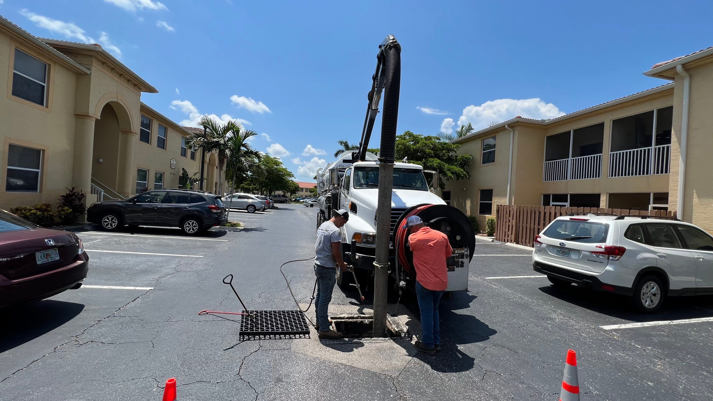 Condo Storm Water System Maintenance by Don Mar, Inc. Storm Water Solutions