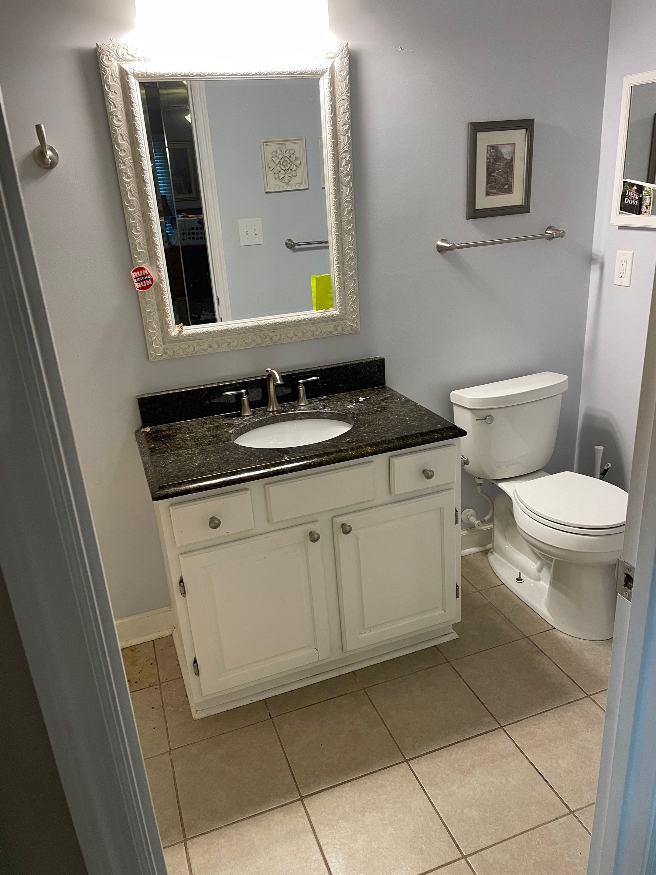 Sleek bathroom shower remodel by Footprints Floors of East Atlanta
