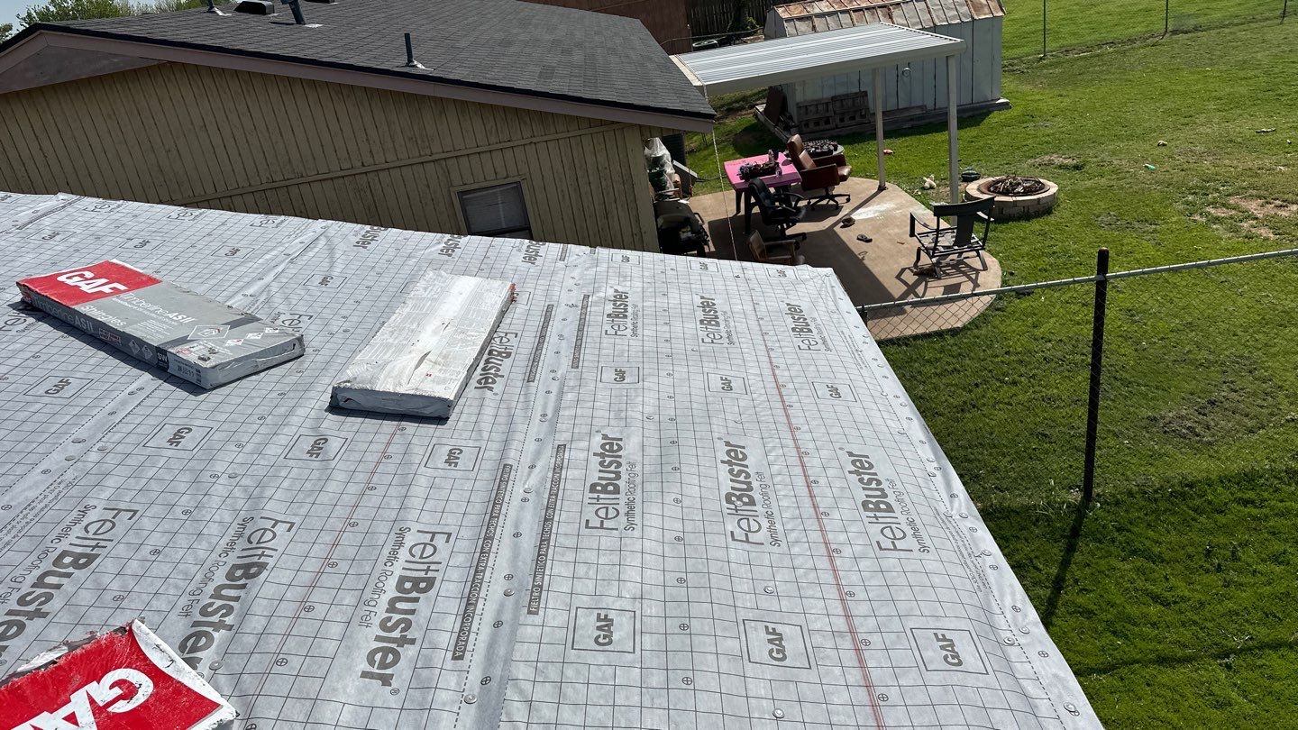 Class 4 Roof Replacement and Decking brought up to Code by BANA Roofing and Solar Supply